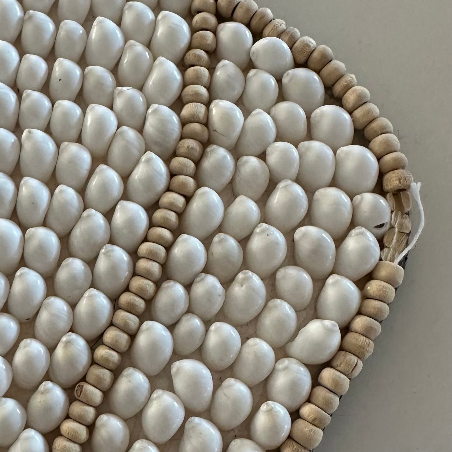 Moon Shells and Beads Clam Wall Hanging | SECOND/FAULTY