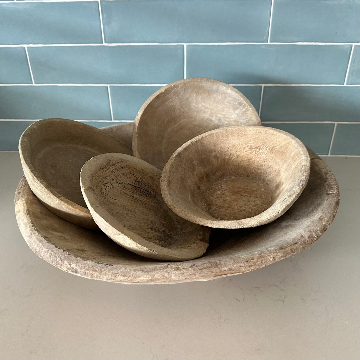 Raw Vintage Indian Parat Bowl | Small