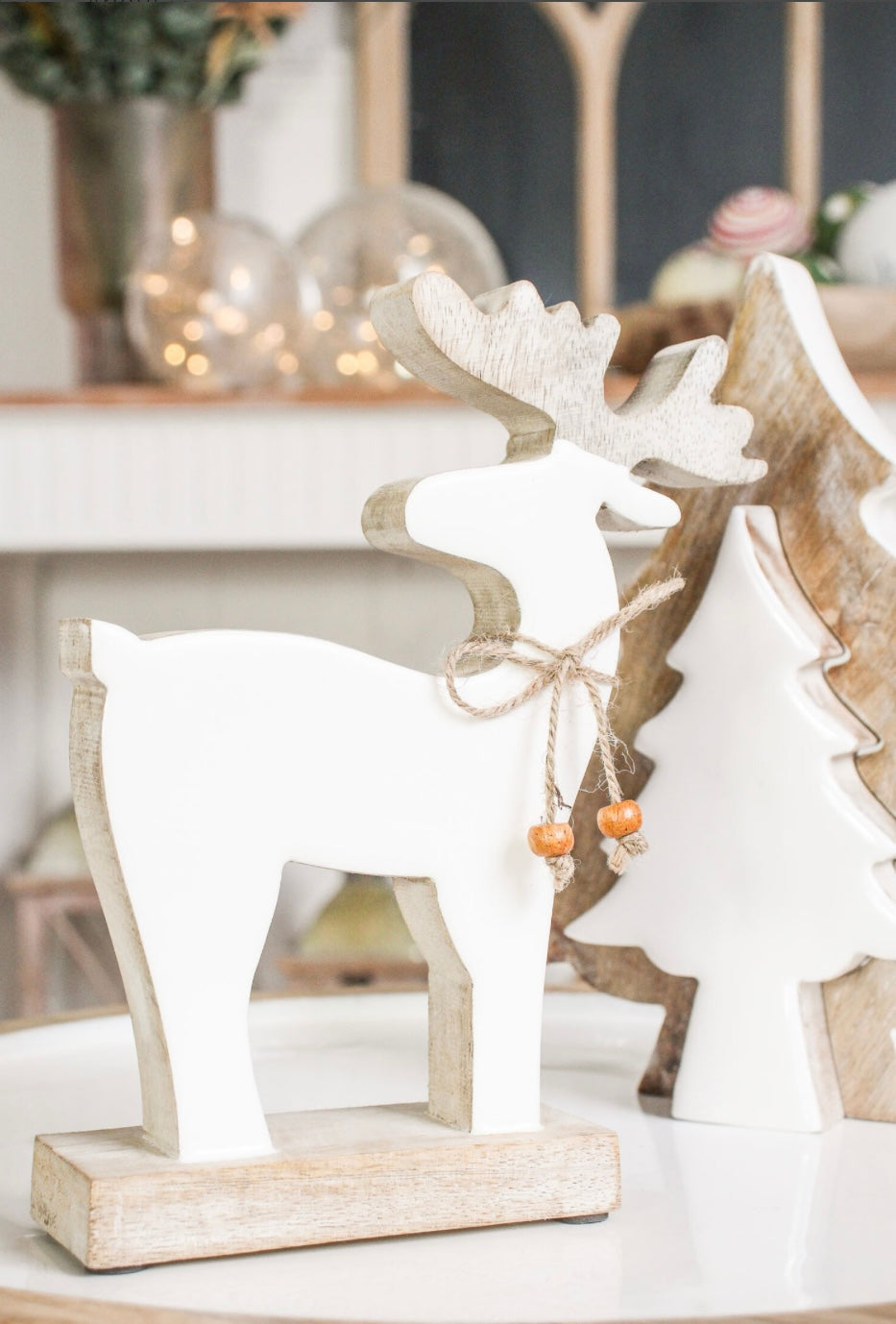 Boho Standing Reindeer | Christmas