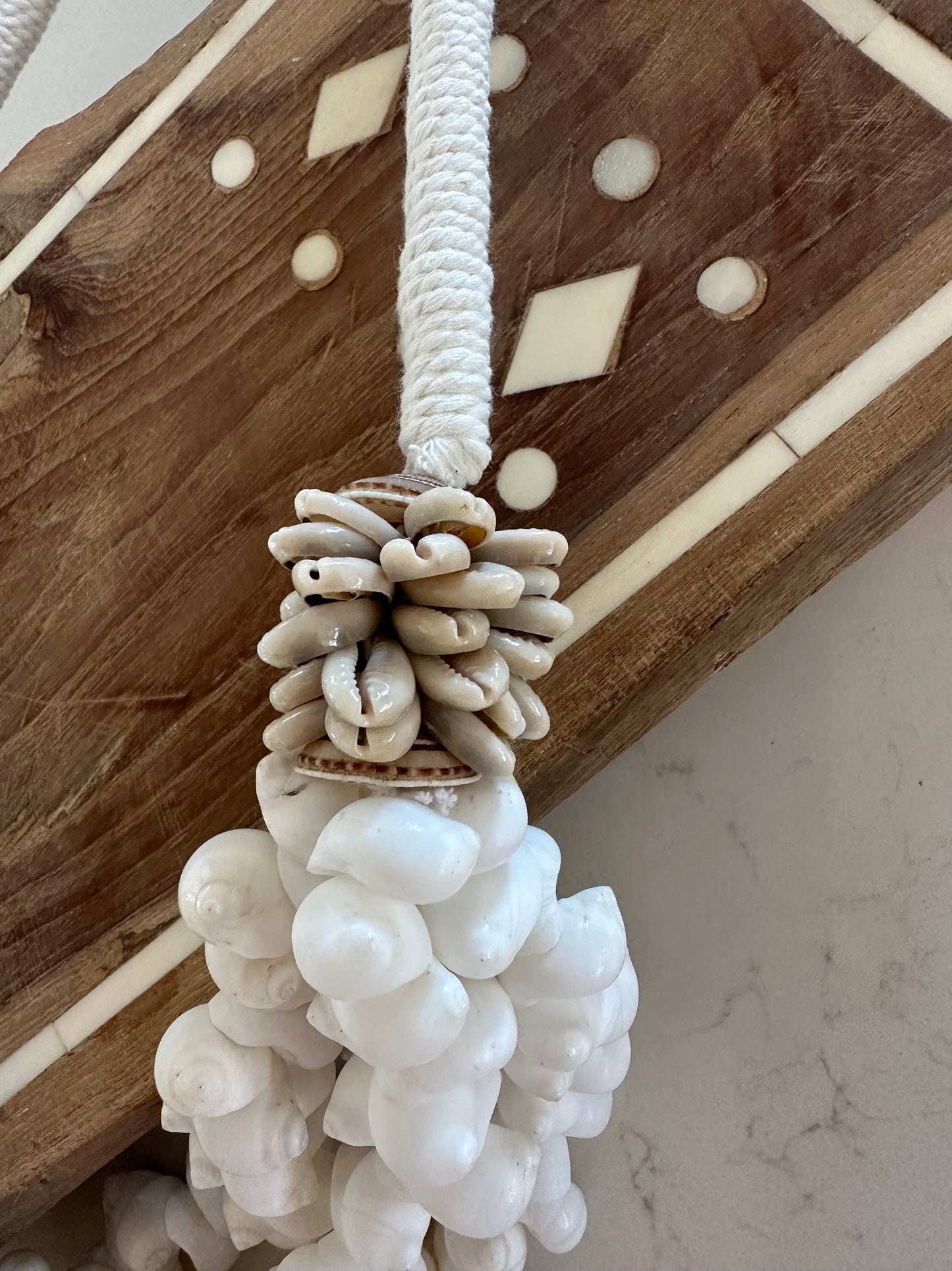 Wayan Shell Tassel/Necklace | Moon Shells | NEW ARRIVAL