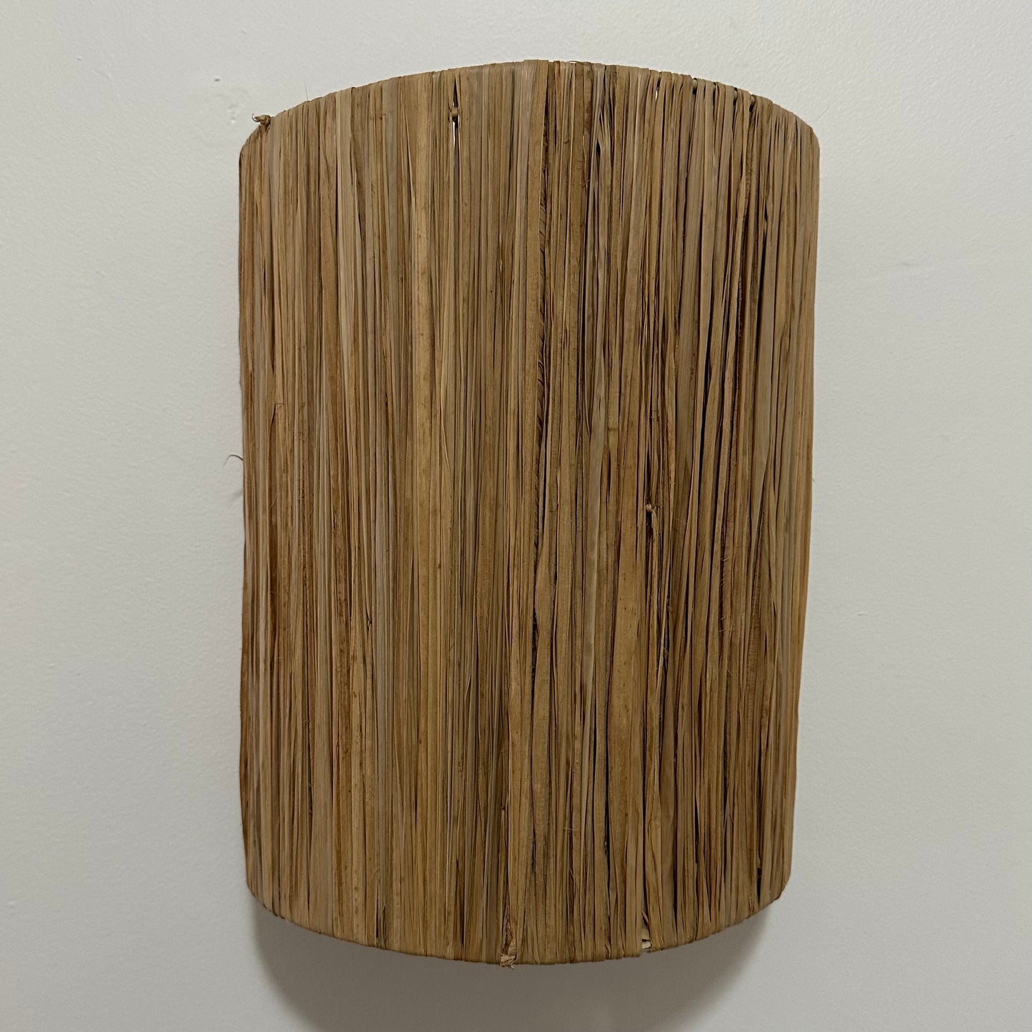 Raffia Wall Sconce | Natural | SMALL | ONLY 1 LEFT