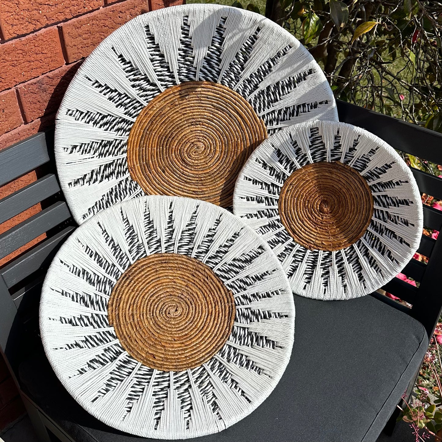Sunshine Basket Wall Hangings | Set of 3 | ONLY 1 SET LEFT