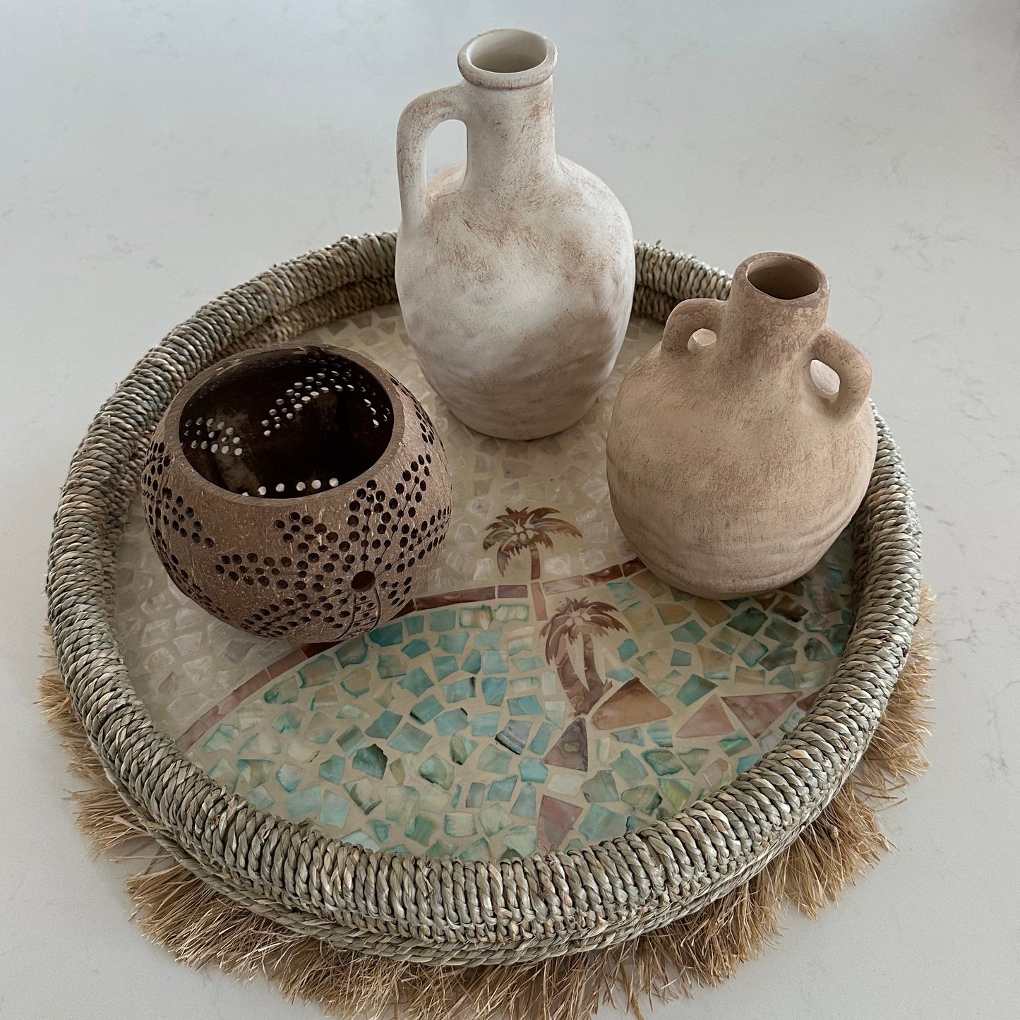 Capri Rustic Urn | 3 Colours | RE STOCKED