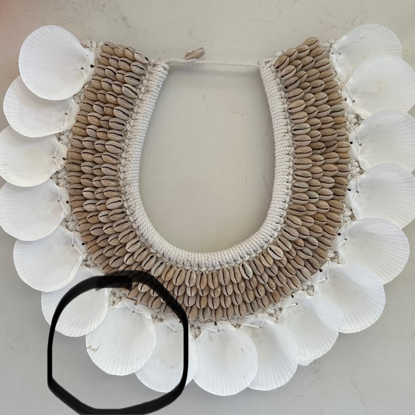 BoHo Papua Macrame Cowrie Shell | Hanging | SECOND