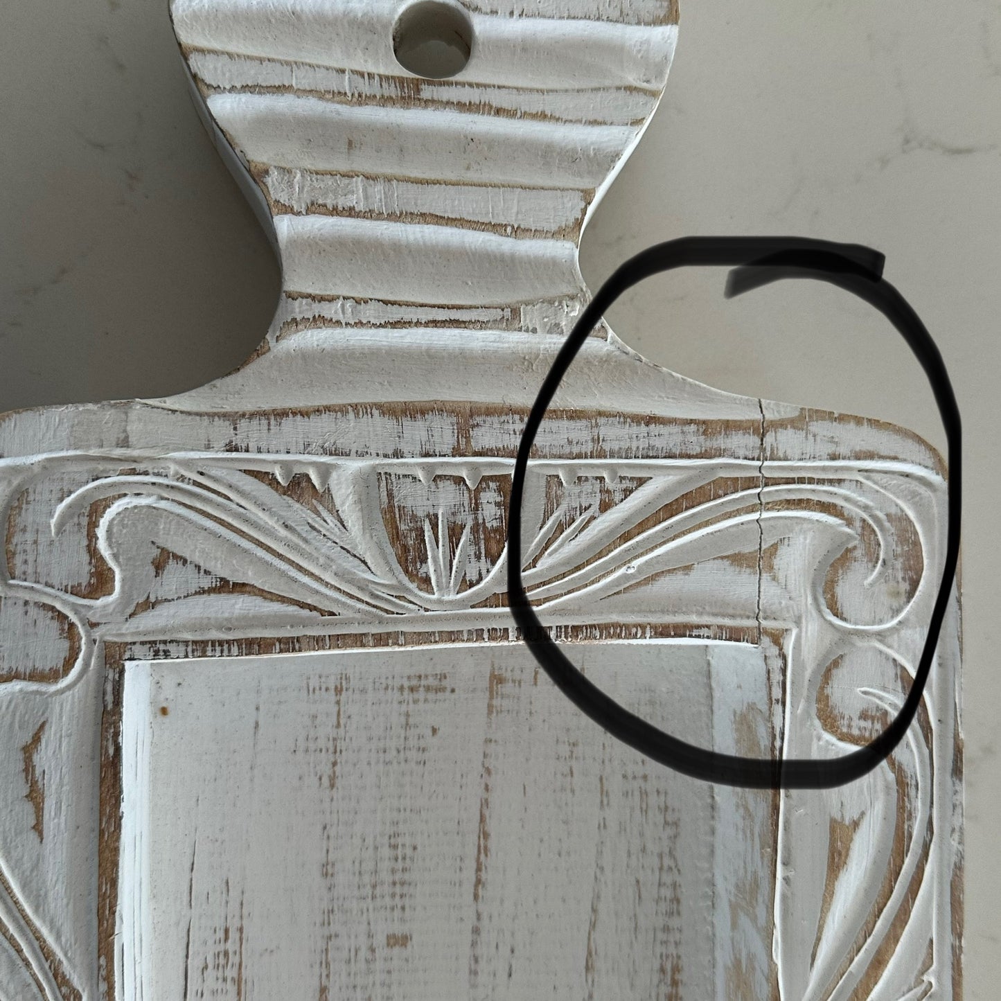 Whitewash Coastal Platter/Tray | Large | SECOND