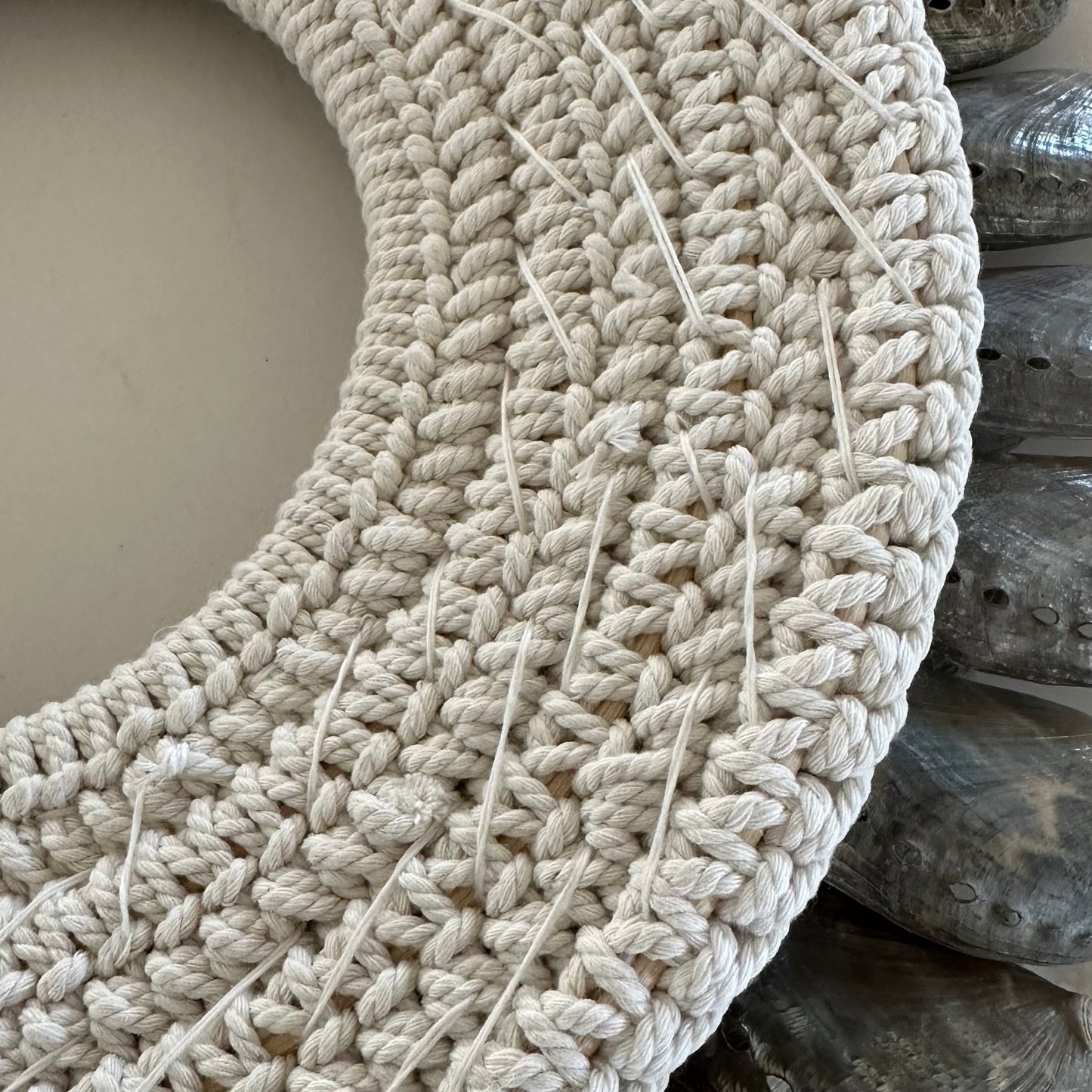 BoHo Mother of Pearl Shell Wall Hanging | Decor | NEW ARRIVAL