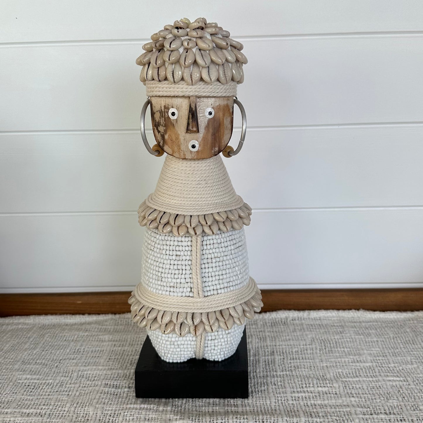 Ndamji Doll | Wood Beads Shell