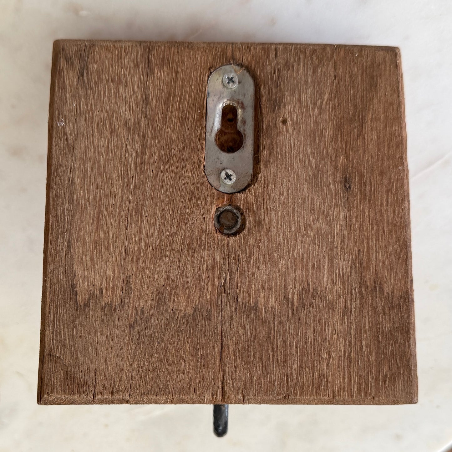 BoHo Rustic Carved Wall Hook | Single