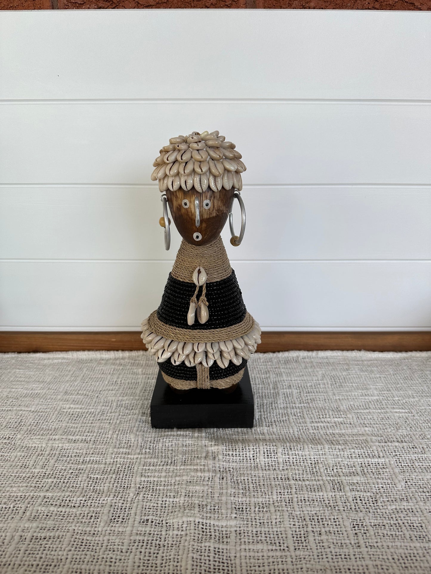 Ndamji Doll | Wood Beads Shell