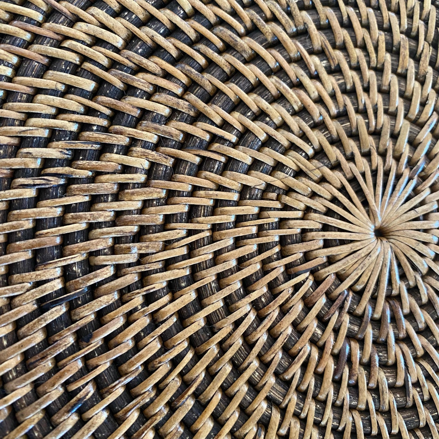 Natural Rattan Placemat | 35cm | Chocolate| TOP SELLER