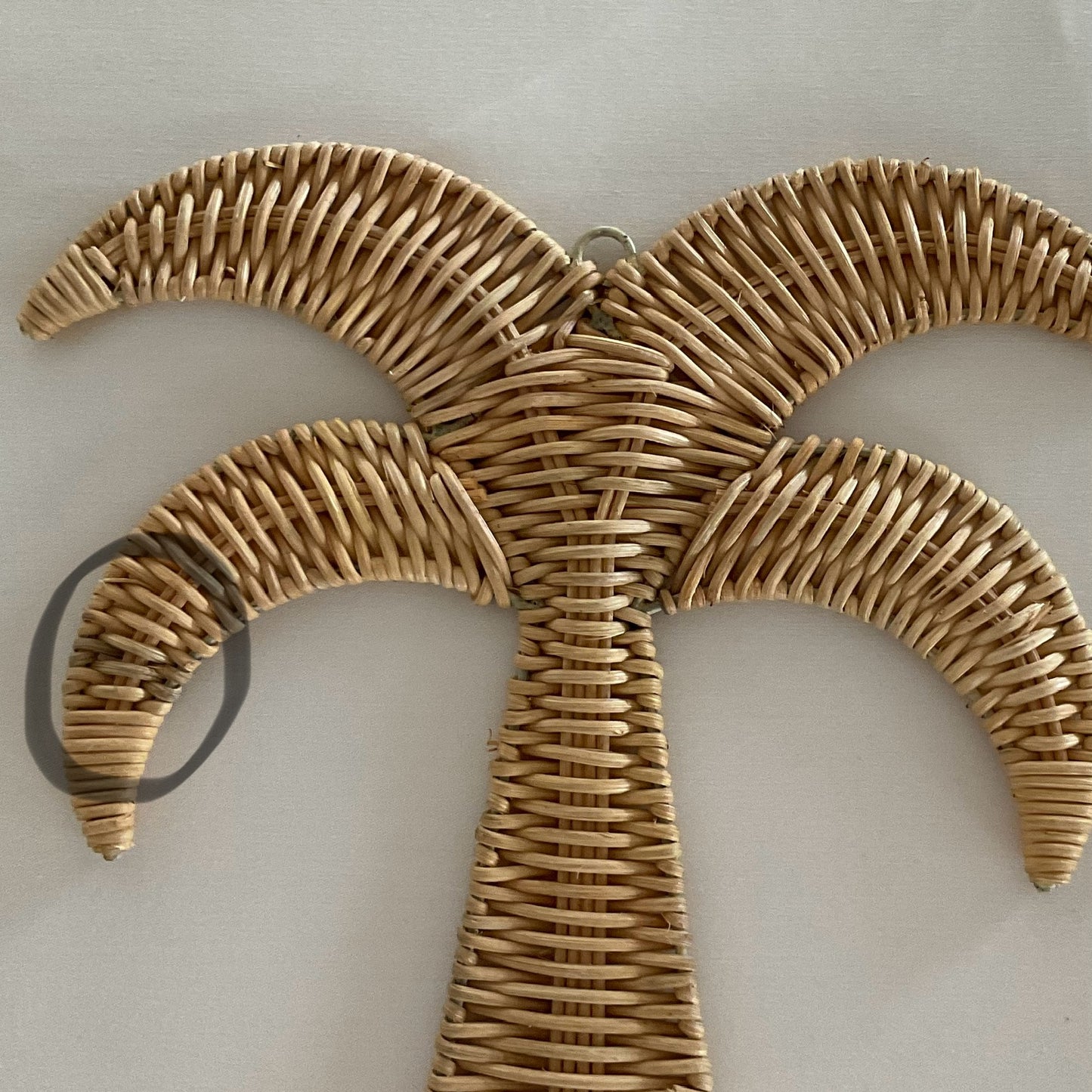 Natural Rattan Wall Hook PALM TREE | SECOND A