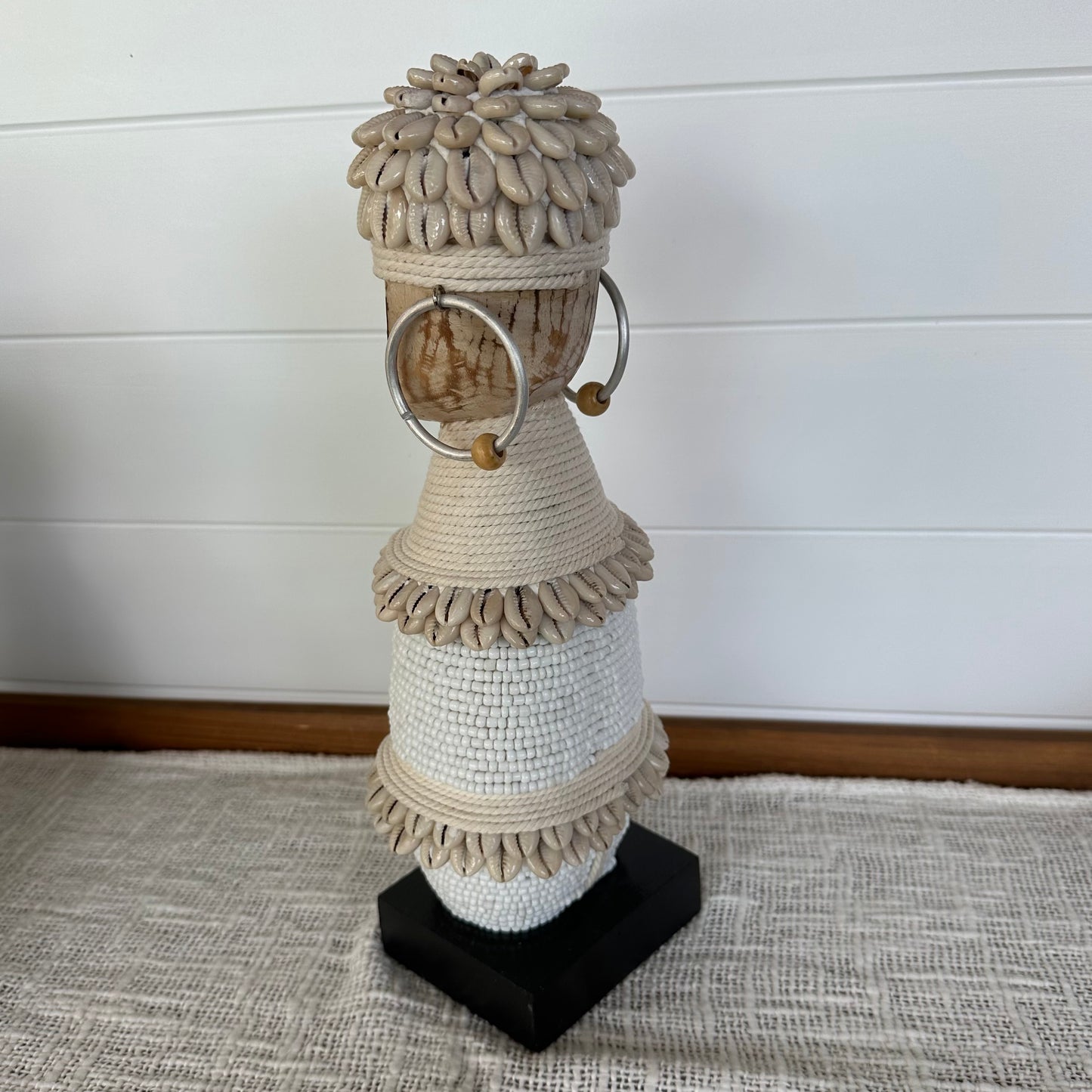 Ndamji Doll | Wood Beads Shell