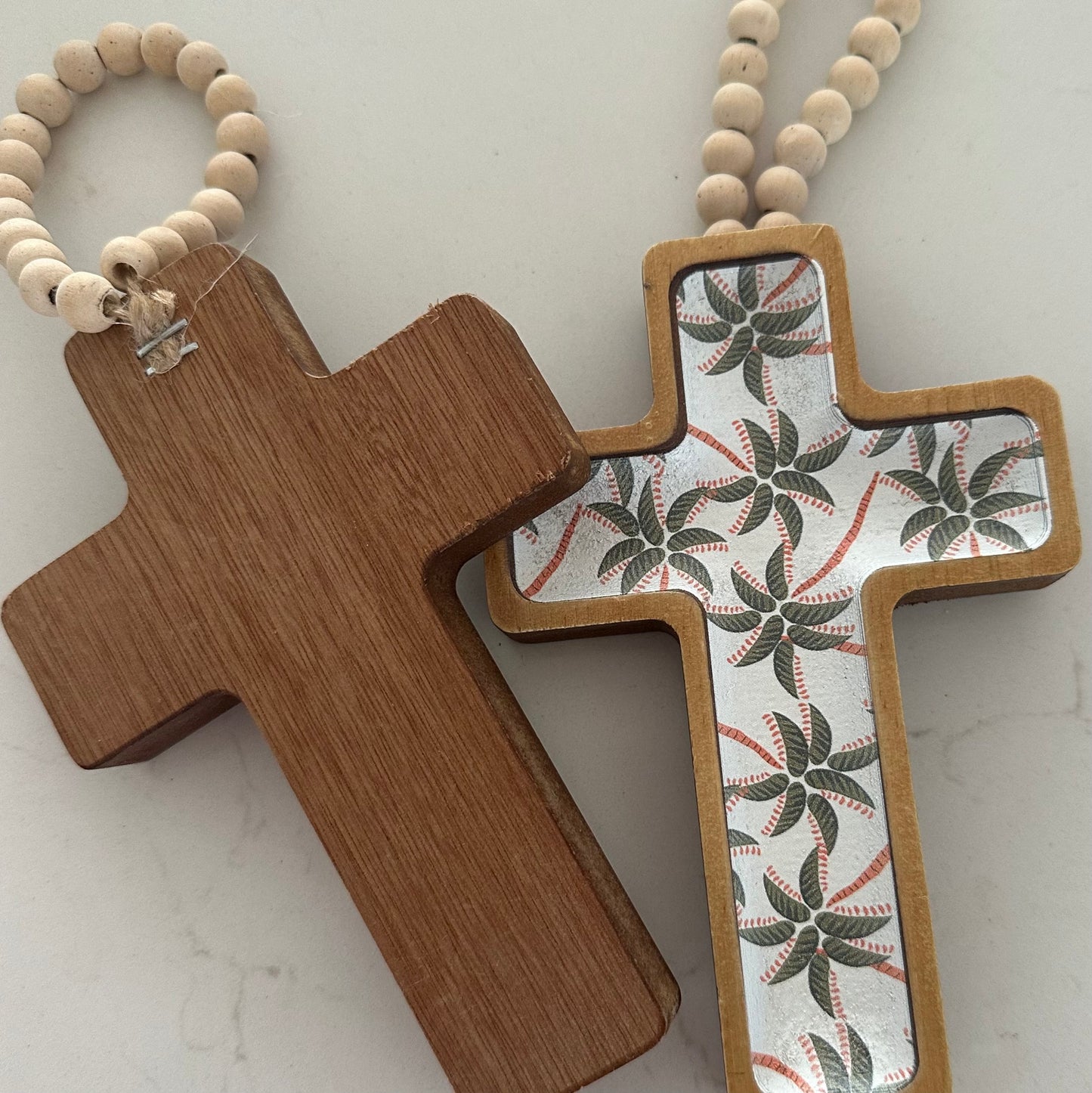 Palms Boho Hanging Cross | Wooden | JUST ARRIVED
