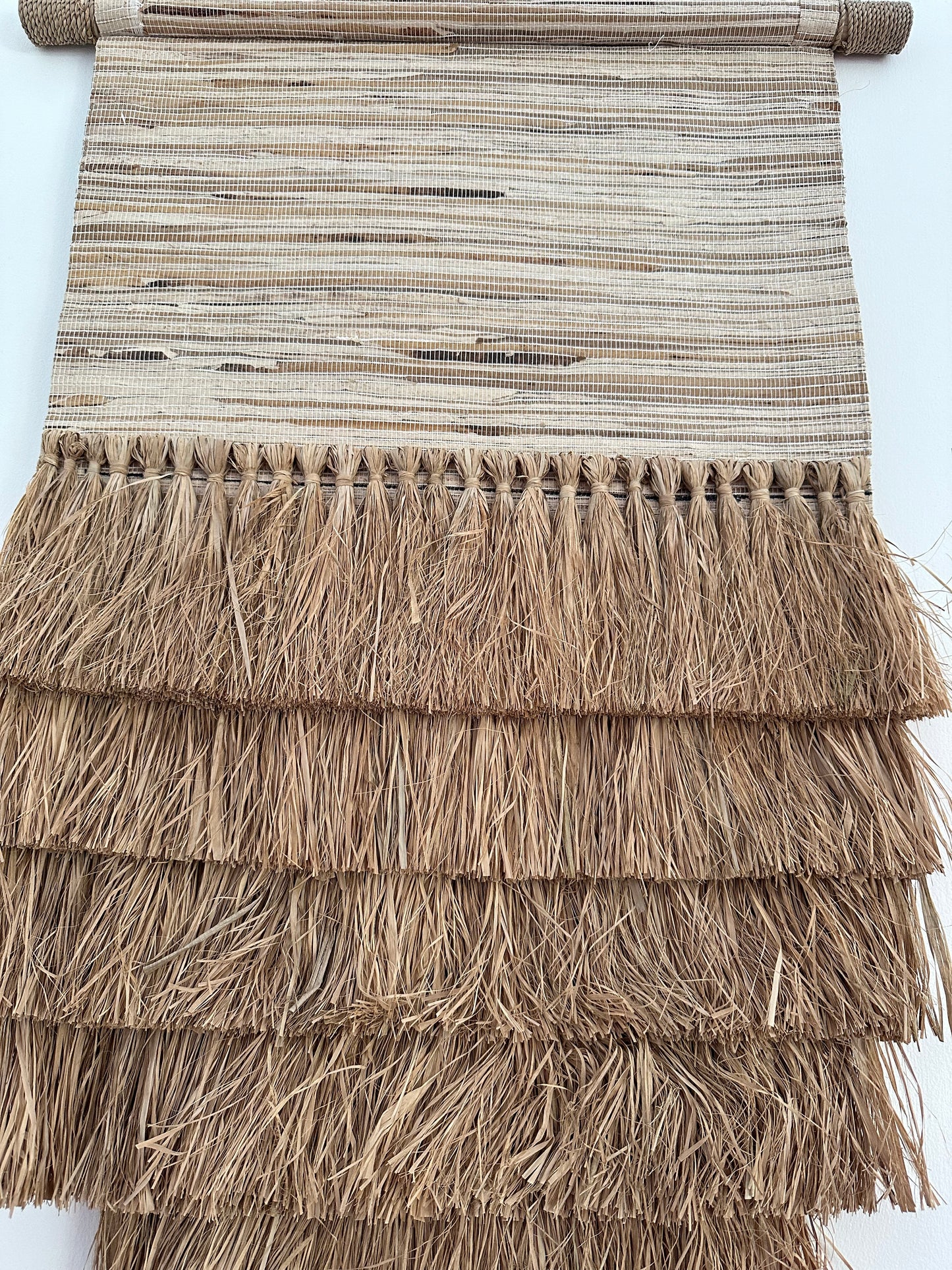 Tiara Natural Boho Wall Hanging | Fringe | MEDIUM | ONLY 1 LEFT