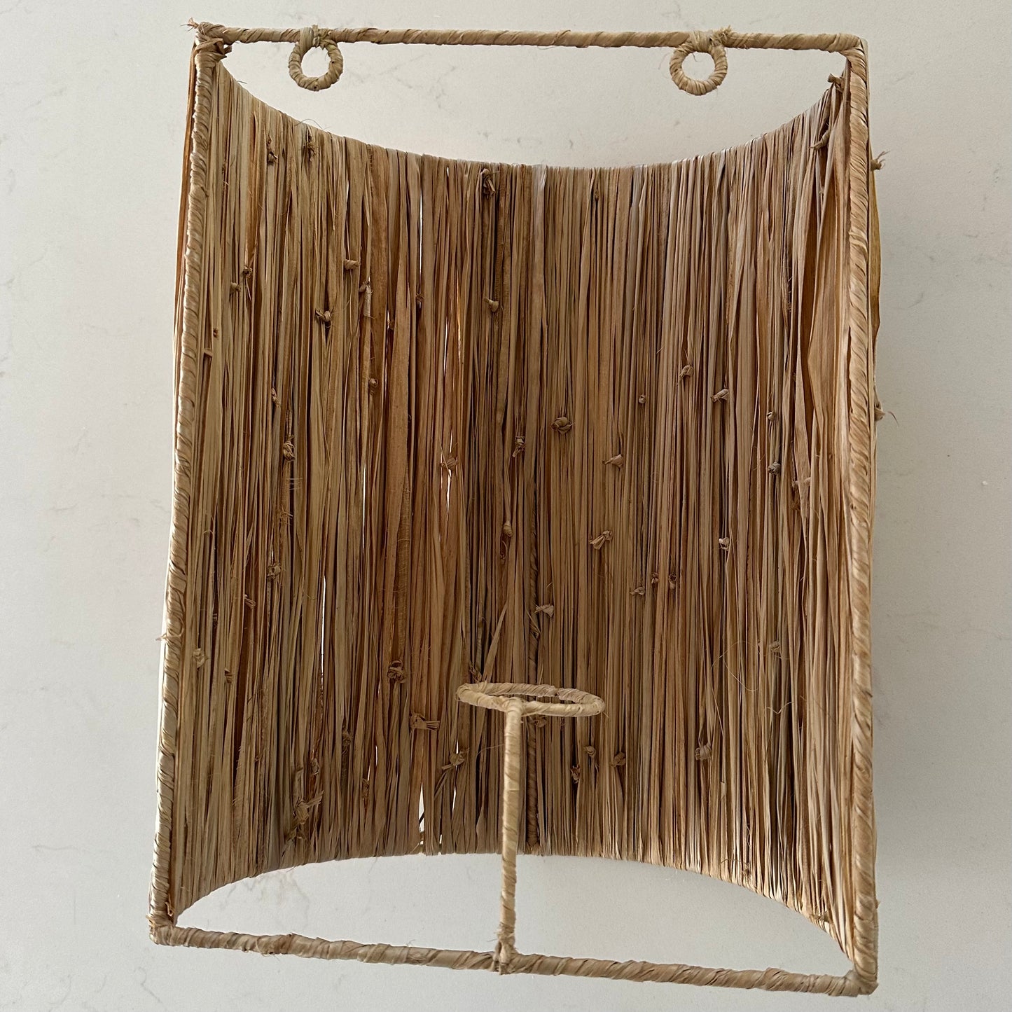 Raffia Wall Sconce | Natural | SMALL | ONLY 1 LEFT