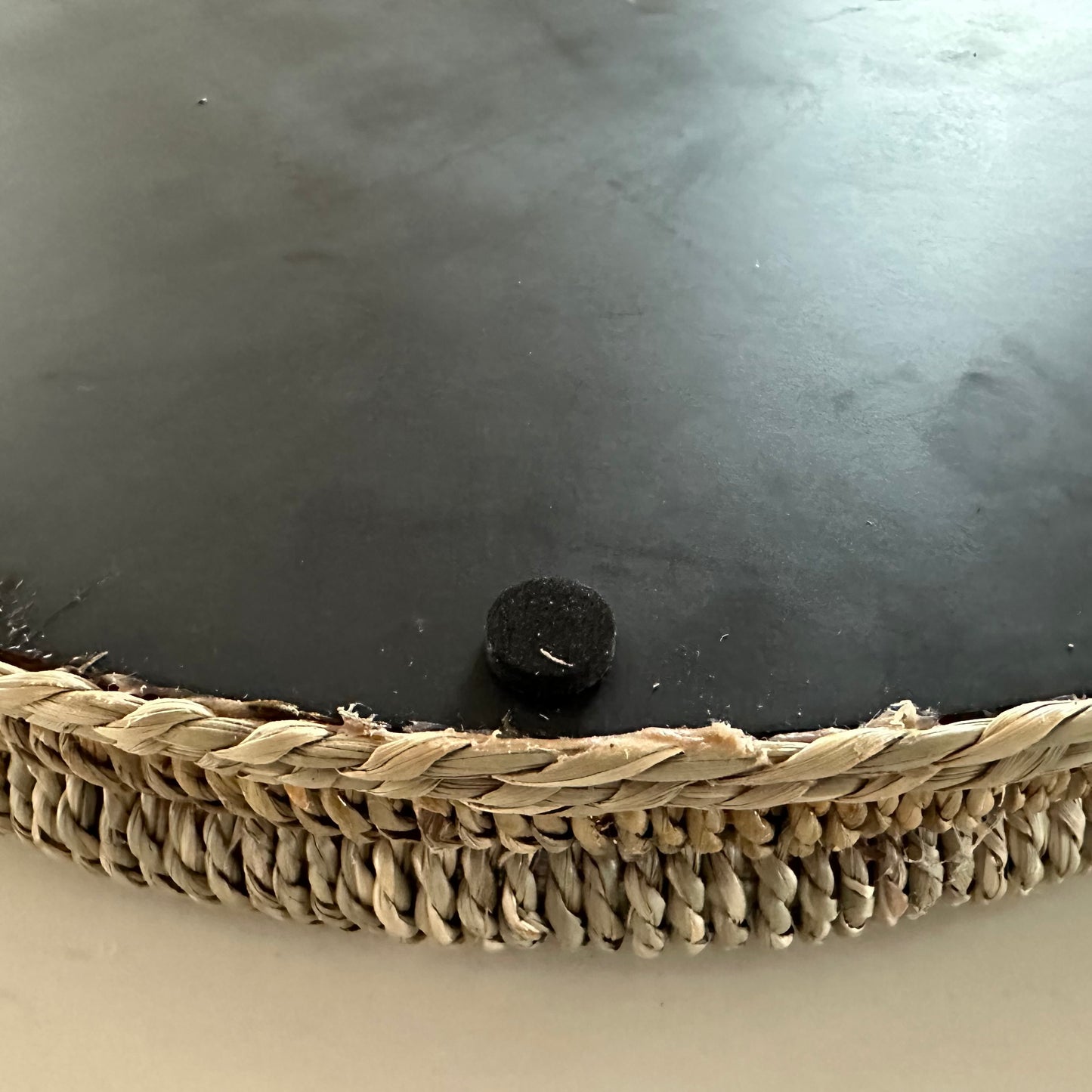 Maui Capiz + Seagrass Tray | Palm