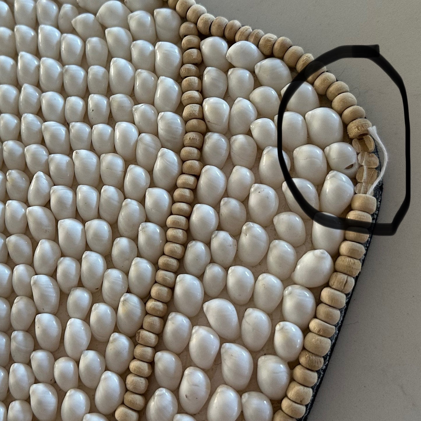 Moon Shells and Beads Clam Wall Hanging | SECOND/FAULTY