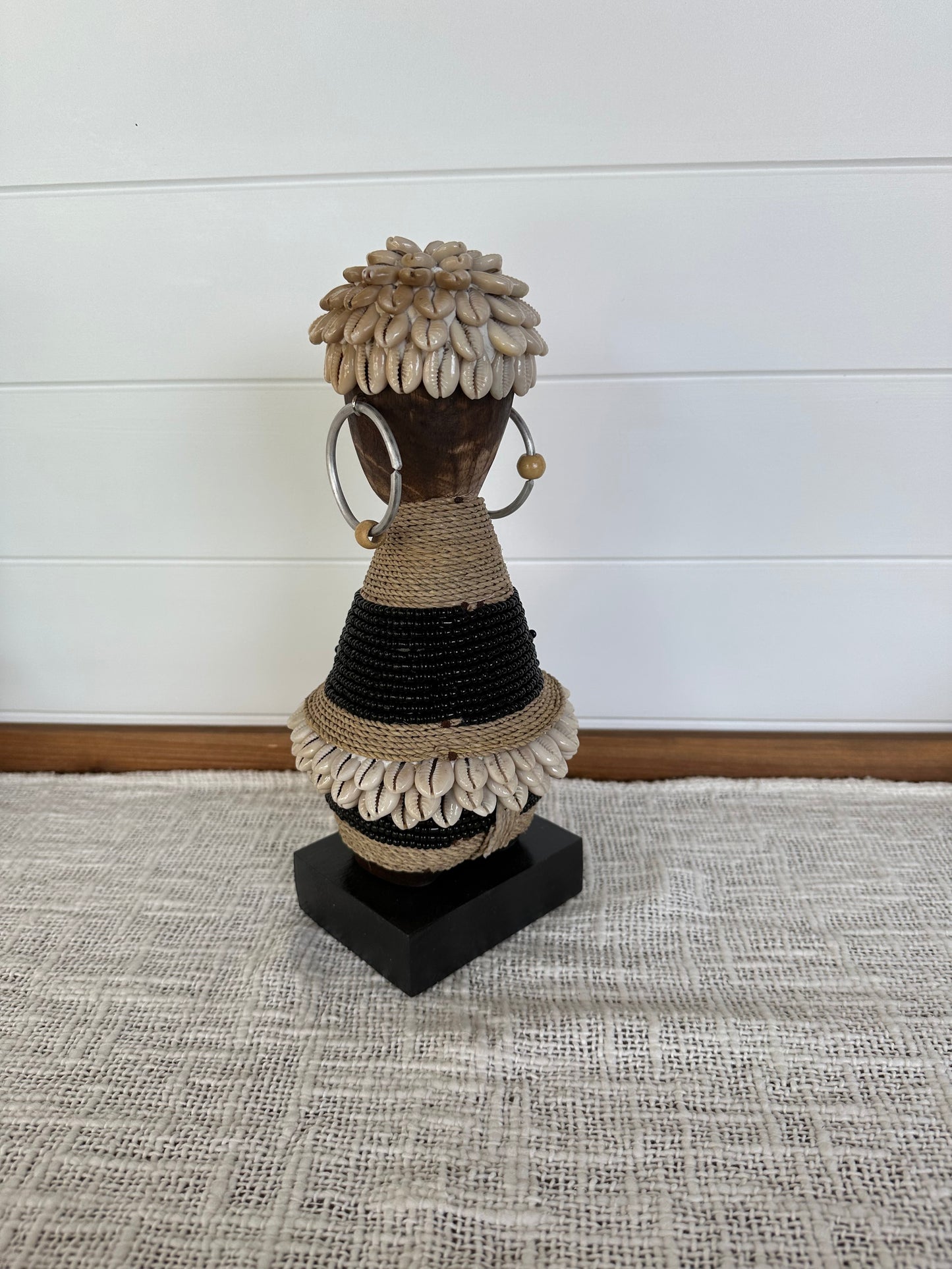 Ndamji Doll | Wood Beads Shell