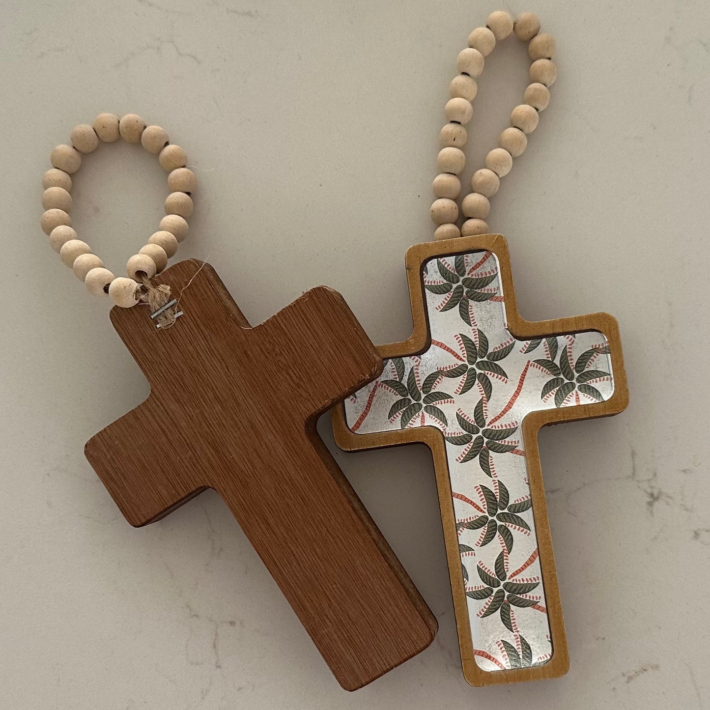 Palms Boho Hanging Cross | Wooden | JUST ARRIVED