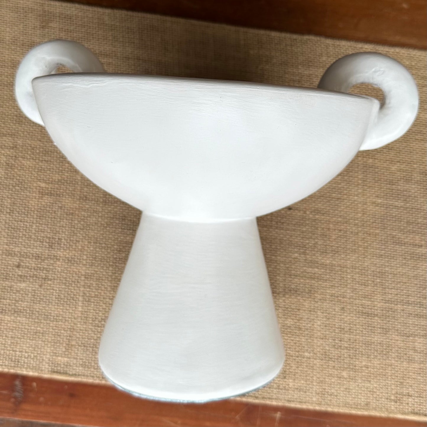 Jules Terracotta Bowl | Painted | White | Restocked