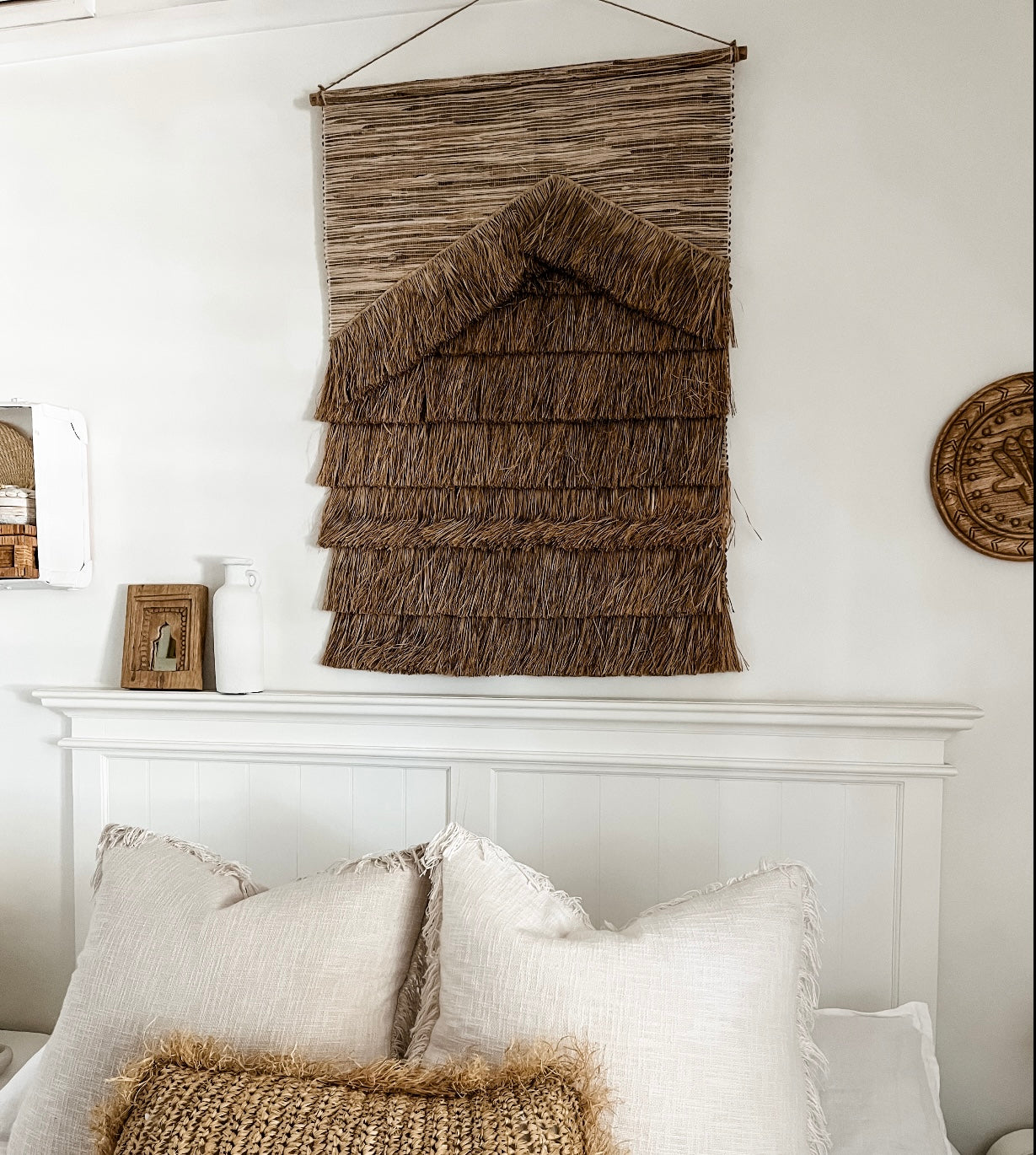 Tiara Natural Boho Wall Hanging | Fringe | LARGE | BEST SELLER