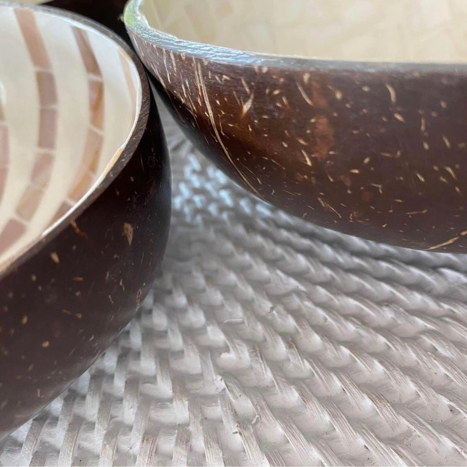 Capiz Coconut Bowl + Inlay | 5 Designs