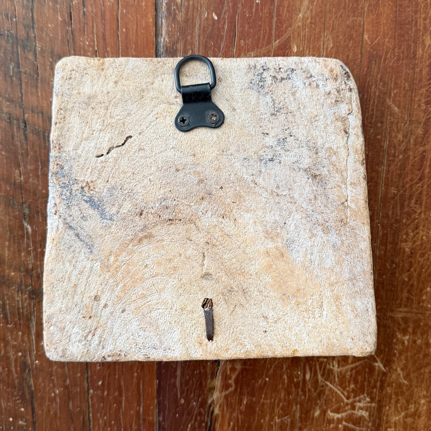 BoHo Indian Whitewashed Carved Wall Hook | Single | ONLY 1 LEFT
