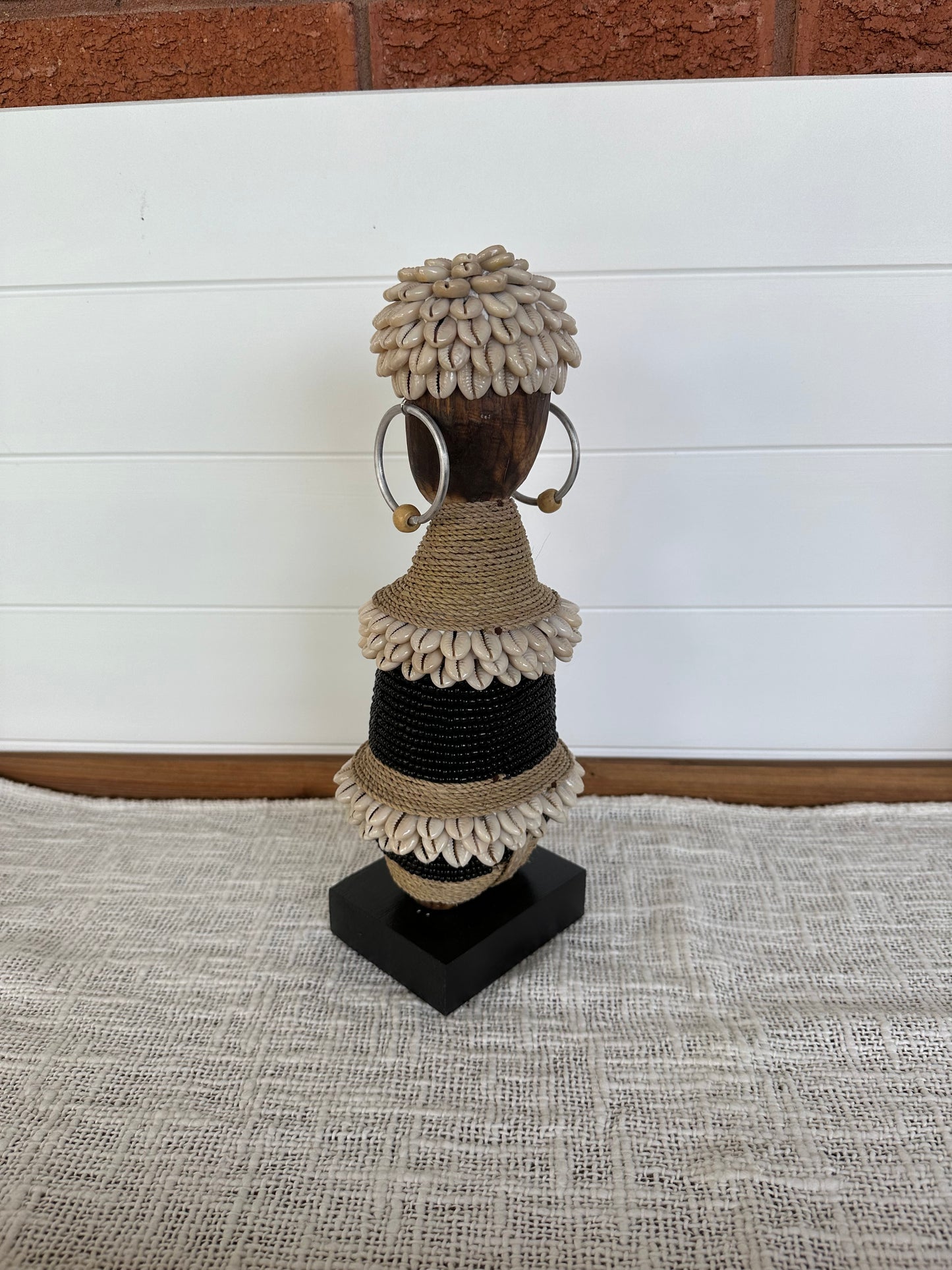 Ndamji Doll | Wood Beads Shell