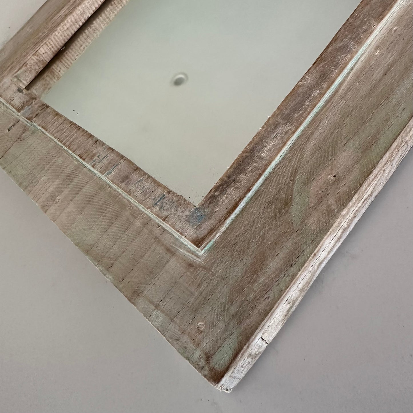 BoHo Vintage Indian Temple Mirror | Bleached | Large | SOLD OUT
