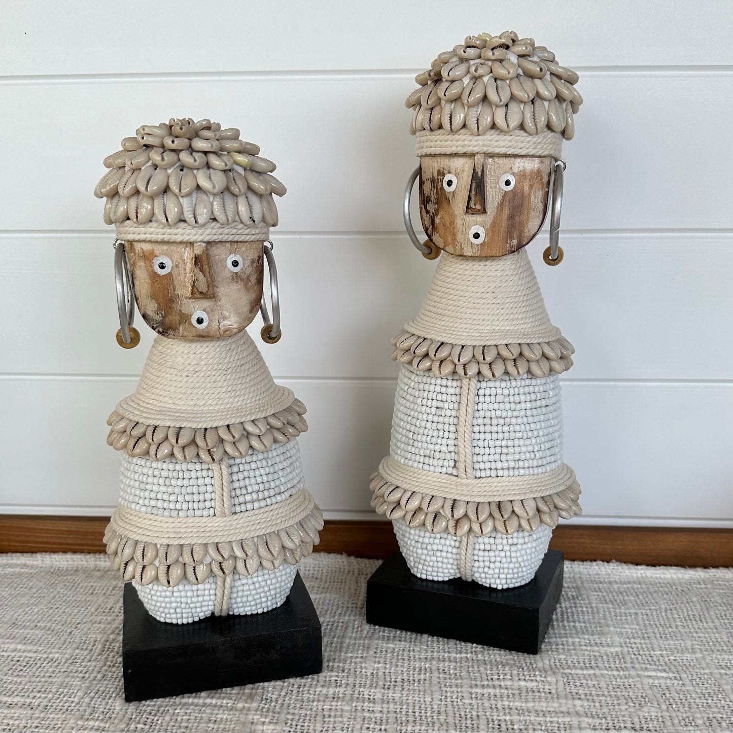 Ndamji Doll | Wood Beads Shell