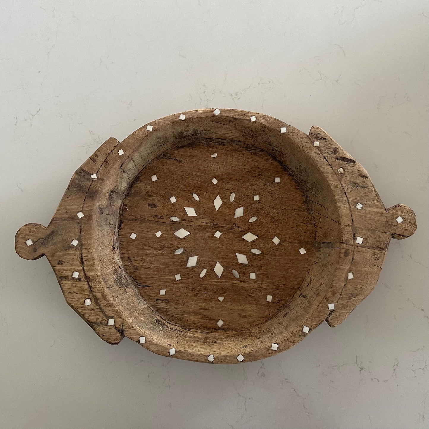 Vintage Indian Inlay Chapati Plate | X Large ARRIVING SOON
