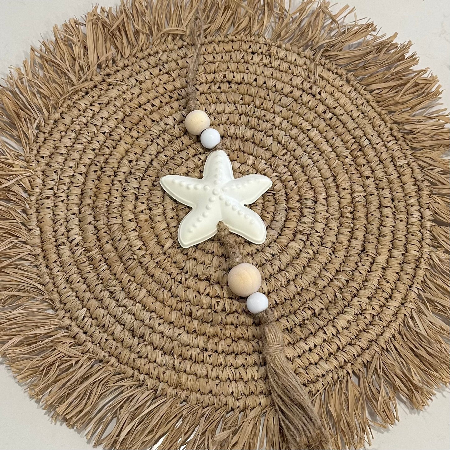 Beachie Hanging Starfish Tassel