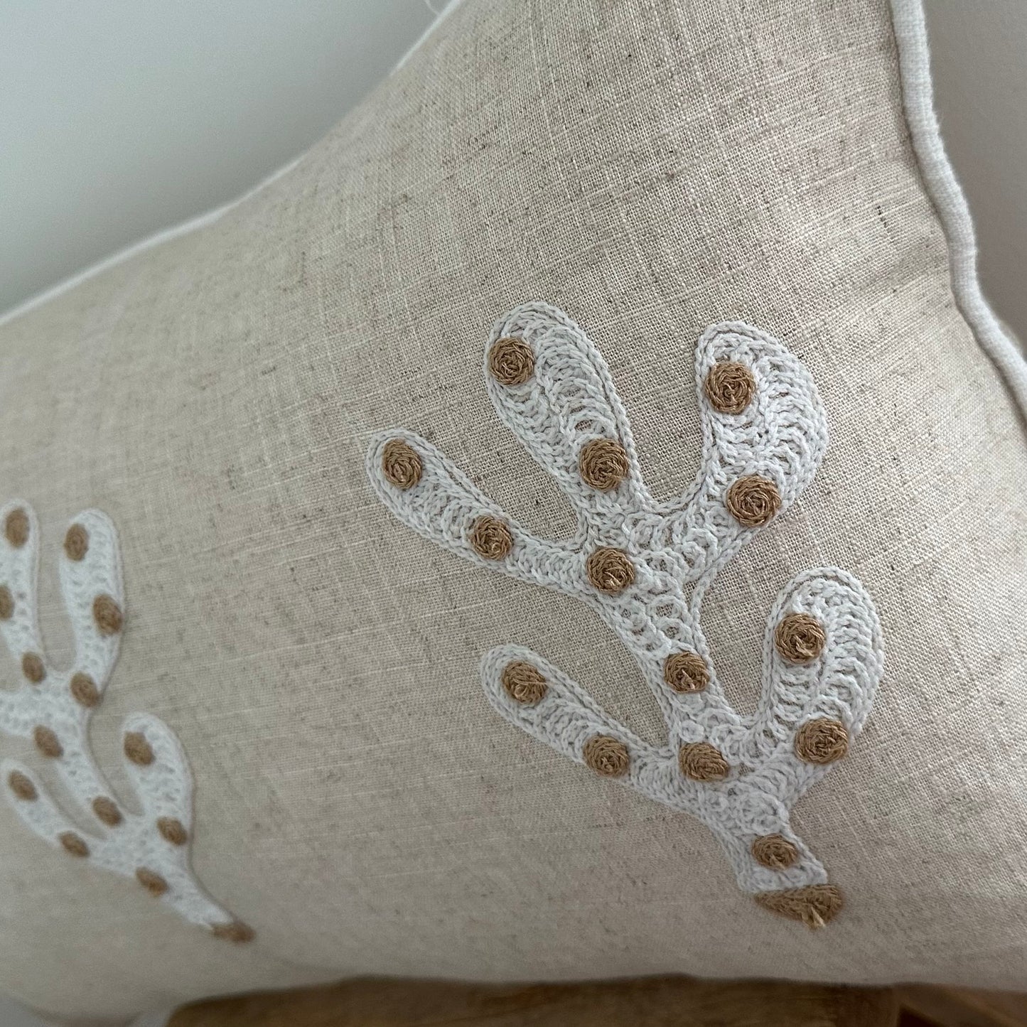 Arizona Boho Cactus Linen Cushion Cover | 2 SIZES | Re Stocked