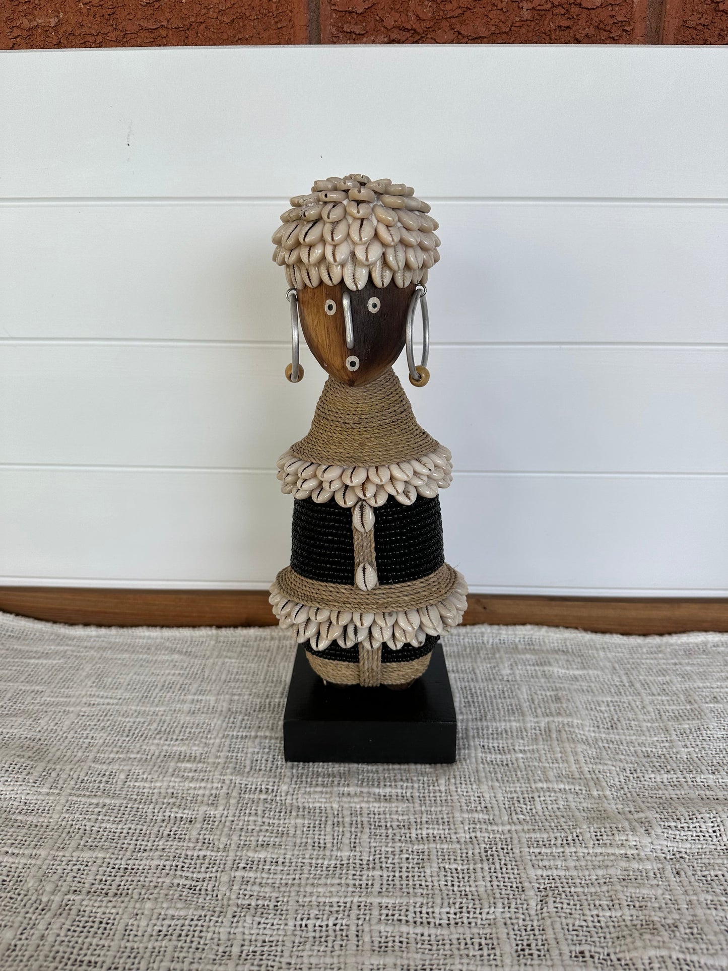 Ndamji Doll | Wood Beads Shell