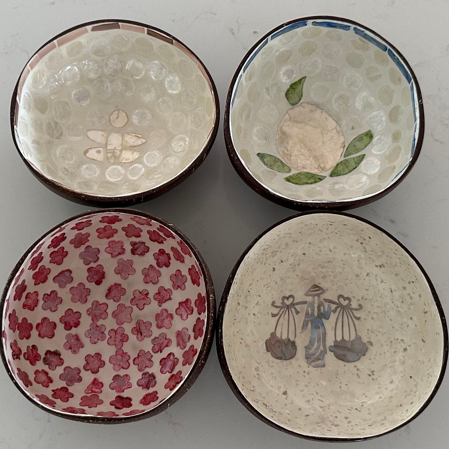 Capiz Coconut Bowl + Inlay | 5 Designs