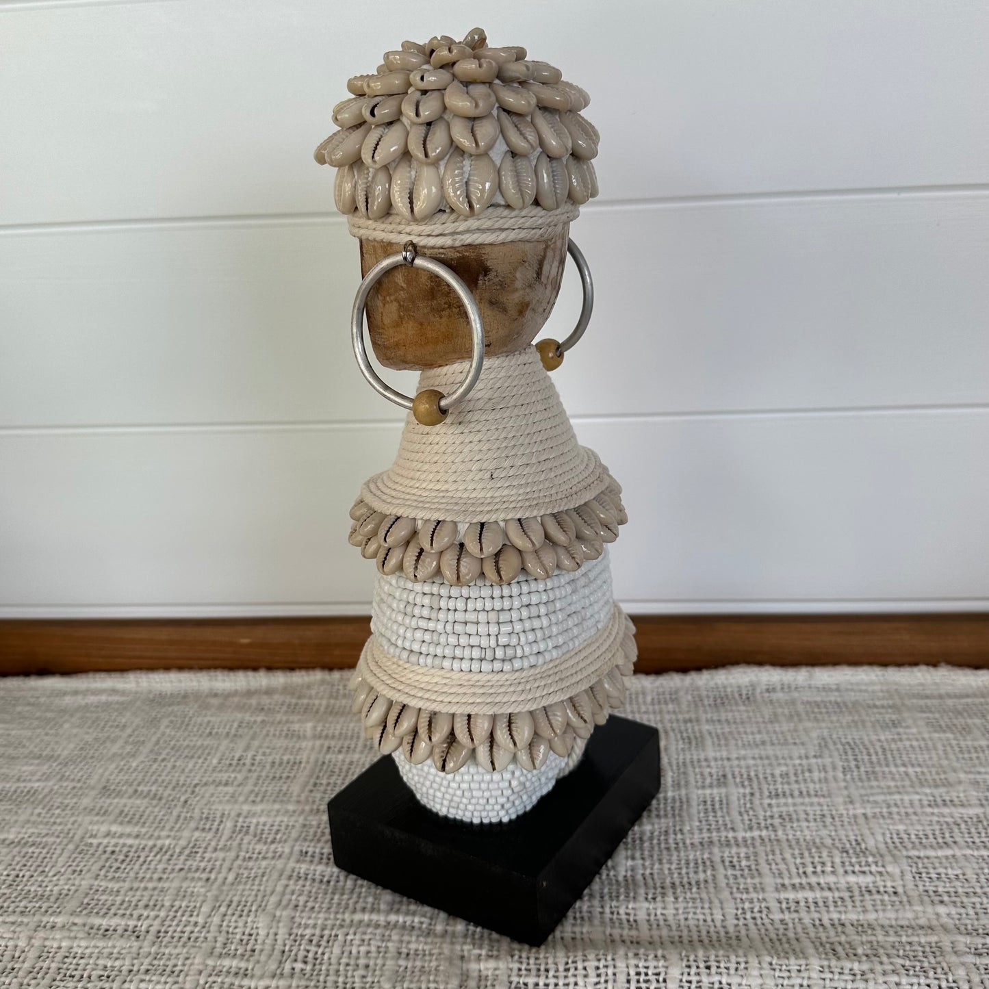 Ndamji Doll | Wood Beads Shell