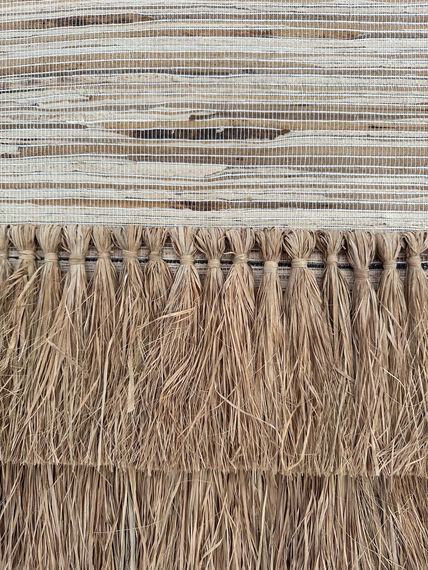Tiara Natural Boho Wall Hanging | Fringe | MEDIUM | ONLY 1 LEFT