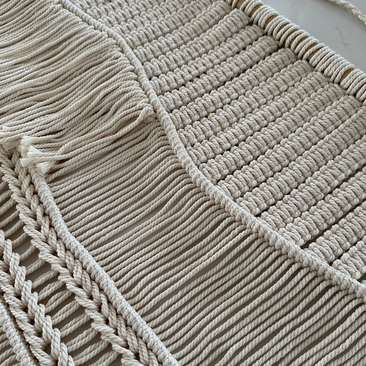Marrakech Cotton BoHo Wall Hanging | Macrame
