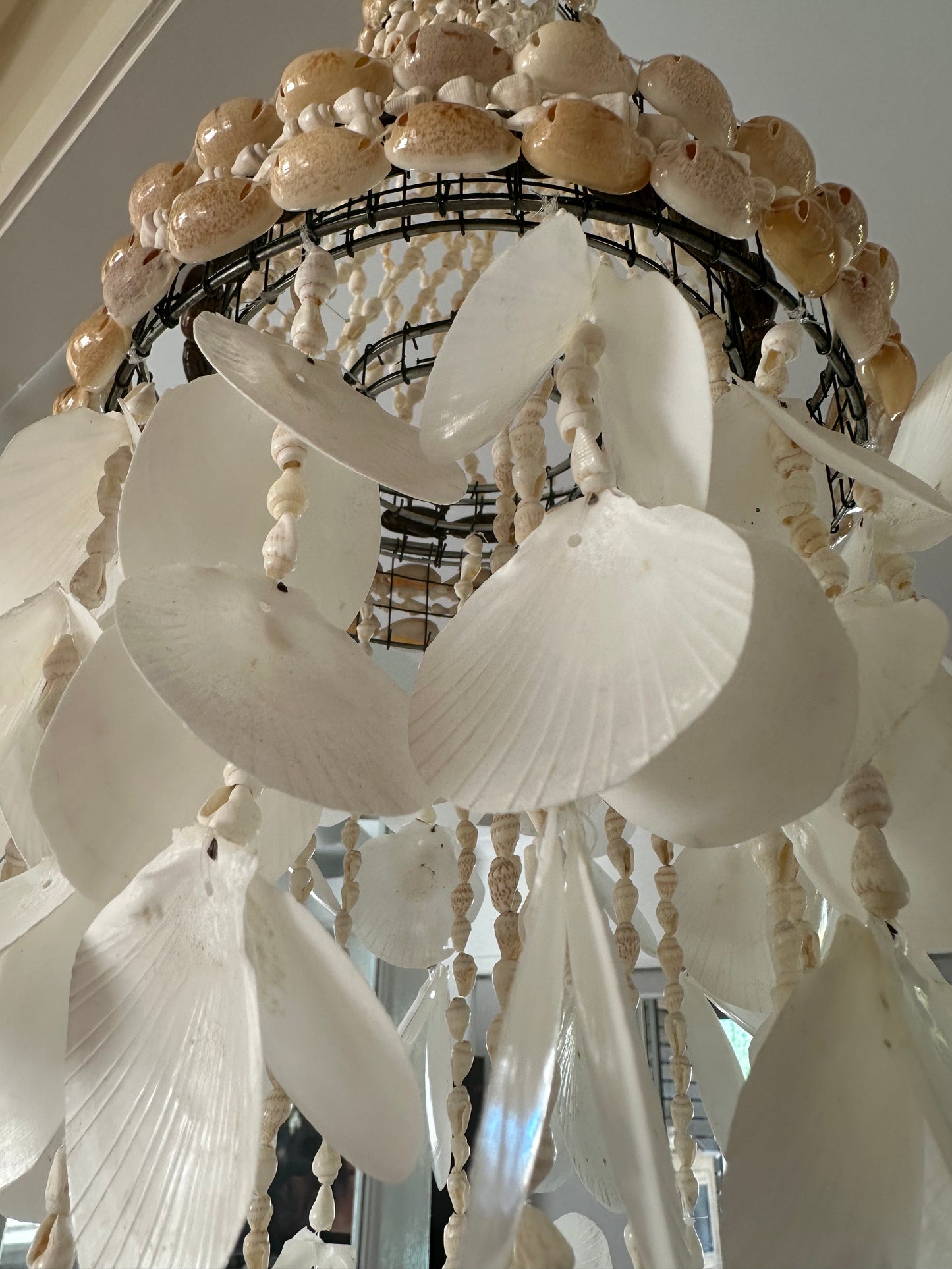 Santy BoHo Shell Wind Chime Chandelier | Hanging | Medium | SOLD OUT