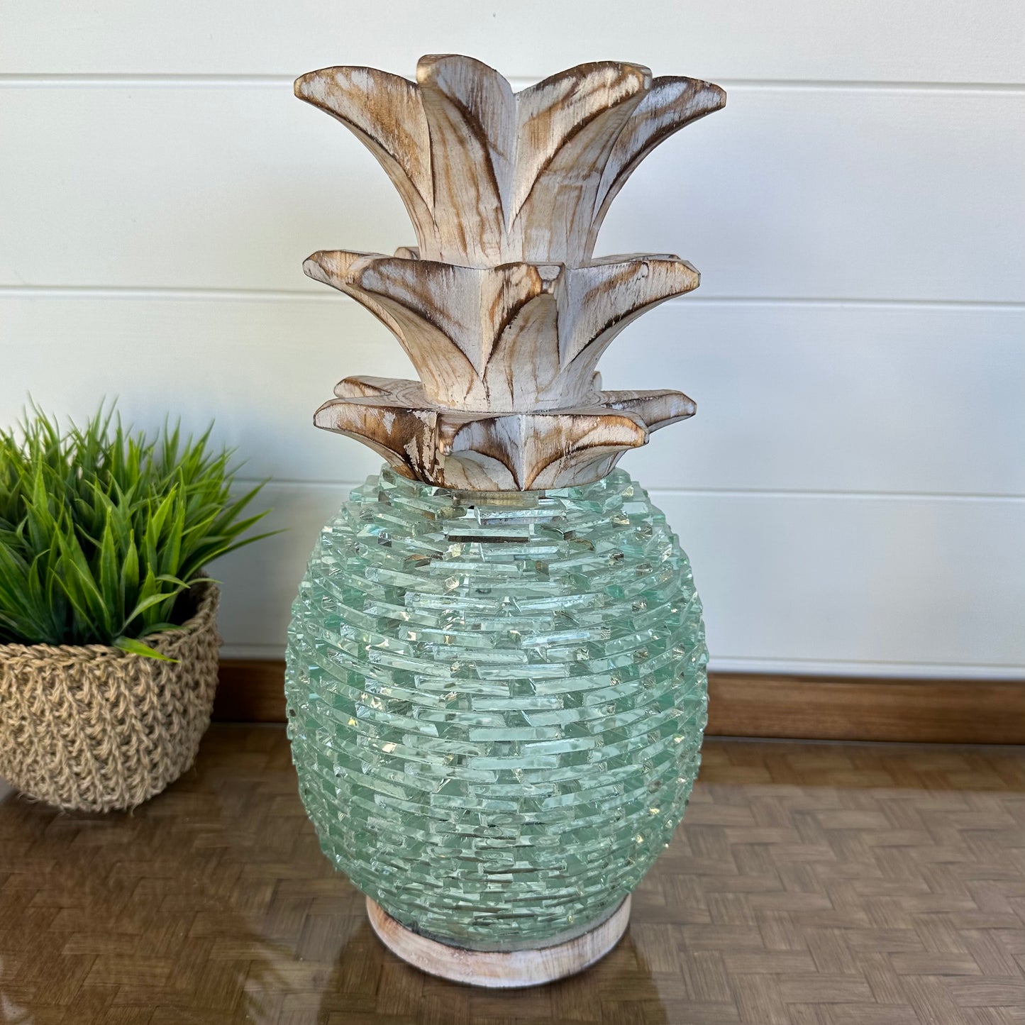 Maui Glass Pineapple | Decor | Tea Light Holder | 5 sizes