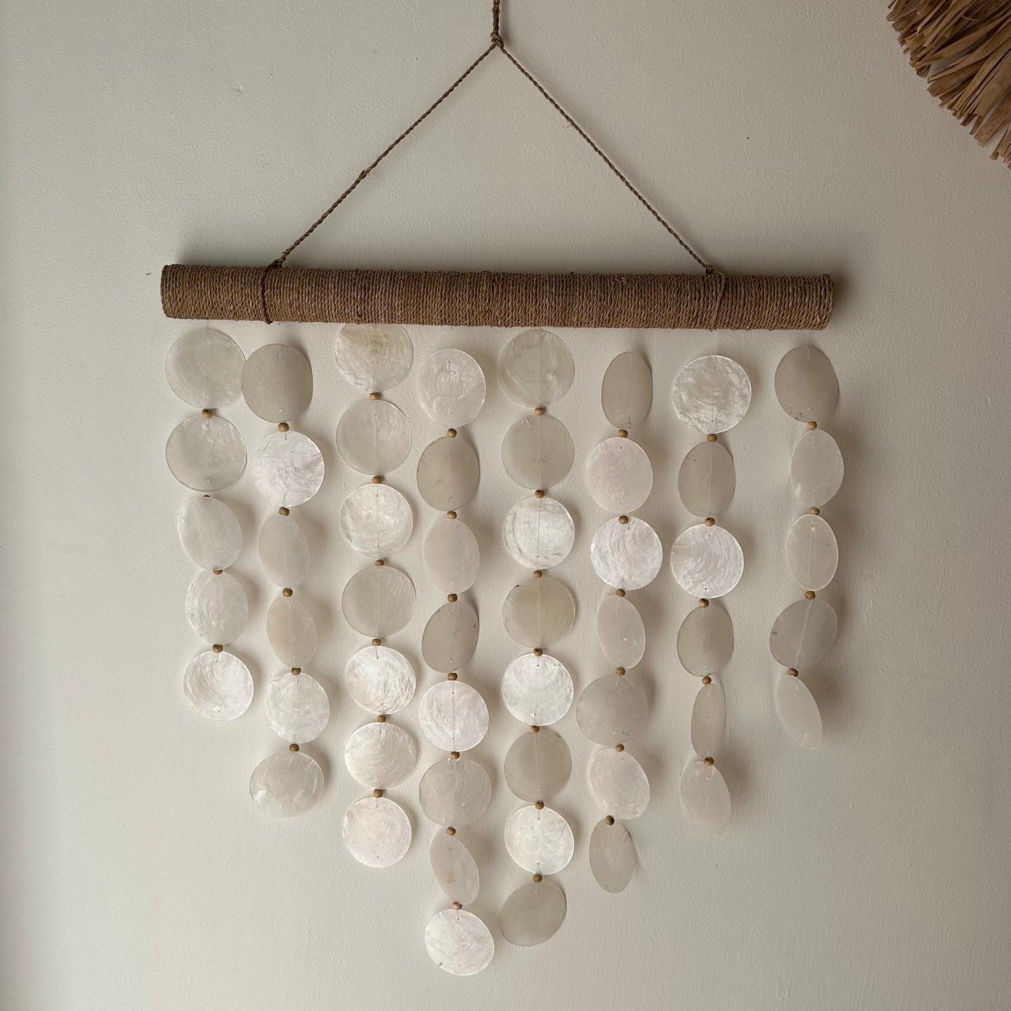 Coastal Shell and Beads Wind Chimes | Hanging | RE-STOCKED