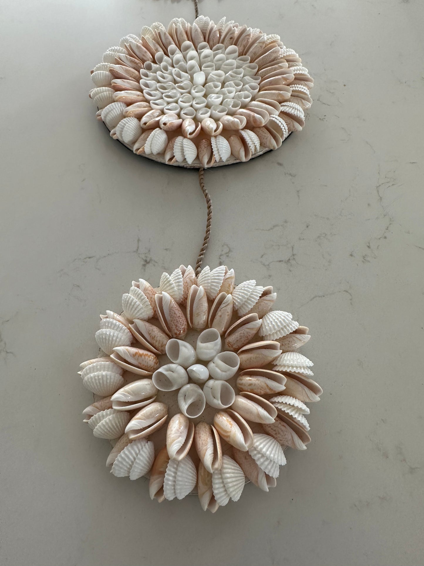BoHo Shell Wall Hanging | Trio | Blush | ONLY 1 LEFT