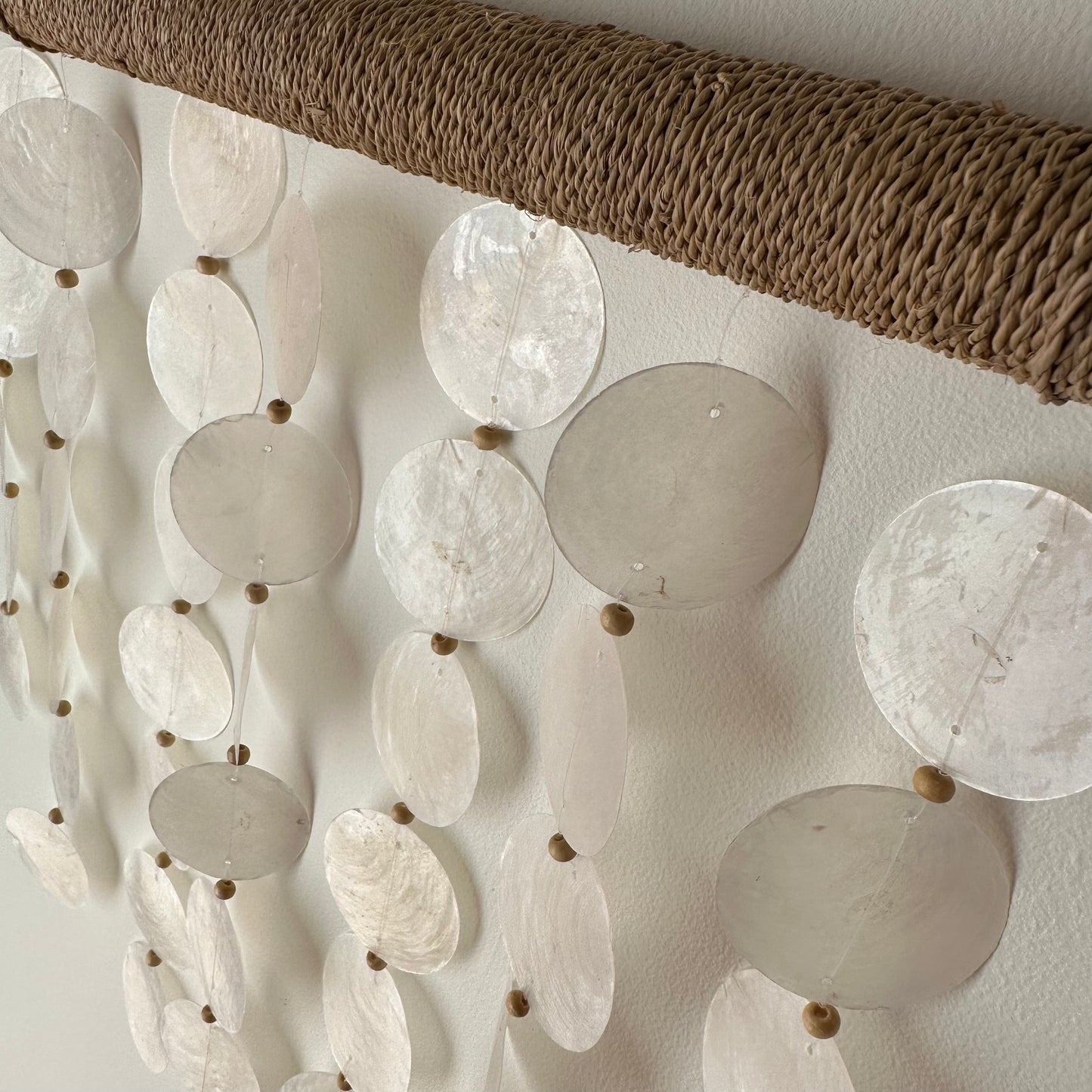 Coastal Shell and Beads Wind Chimes | Hanging | RE-STOCKED