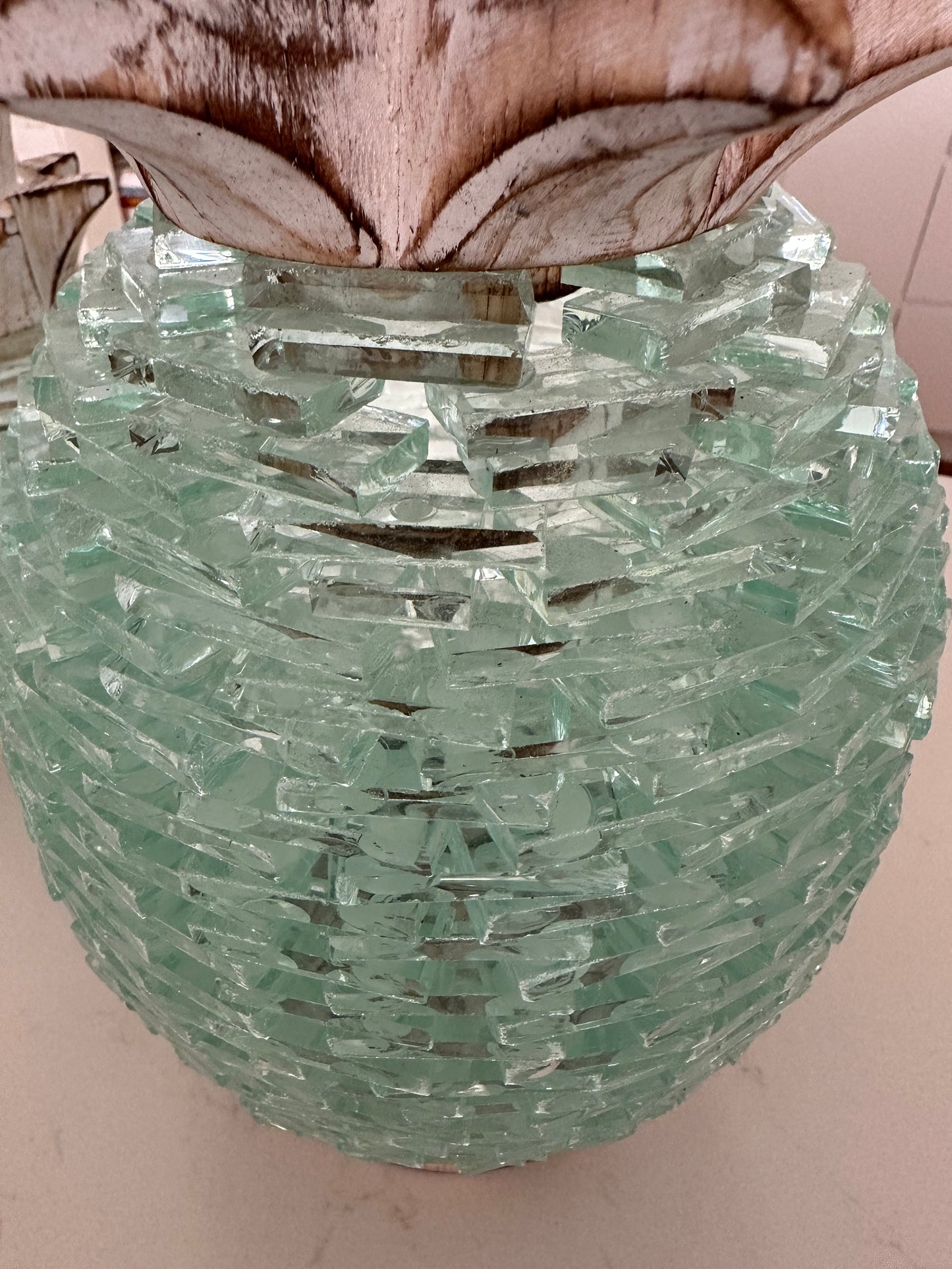 Maui Glass Pineapple | Decor | Tea Light Holder | 5 sizes