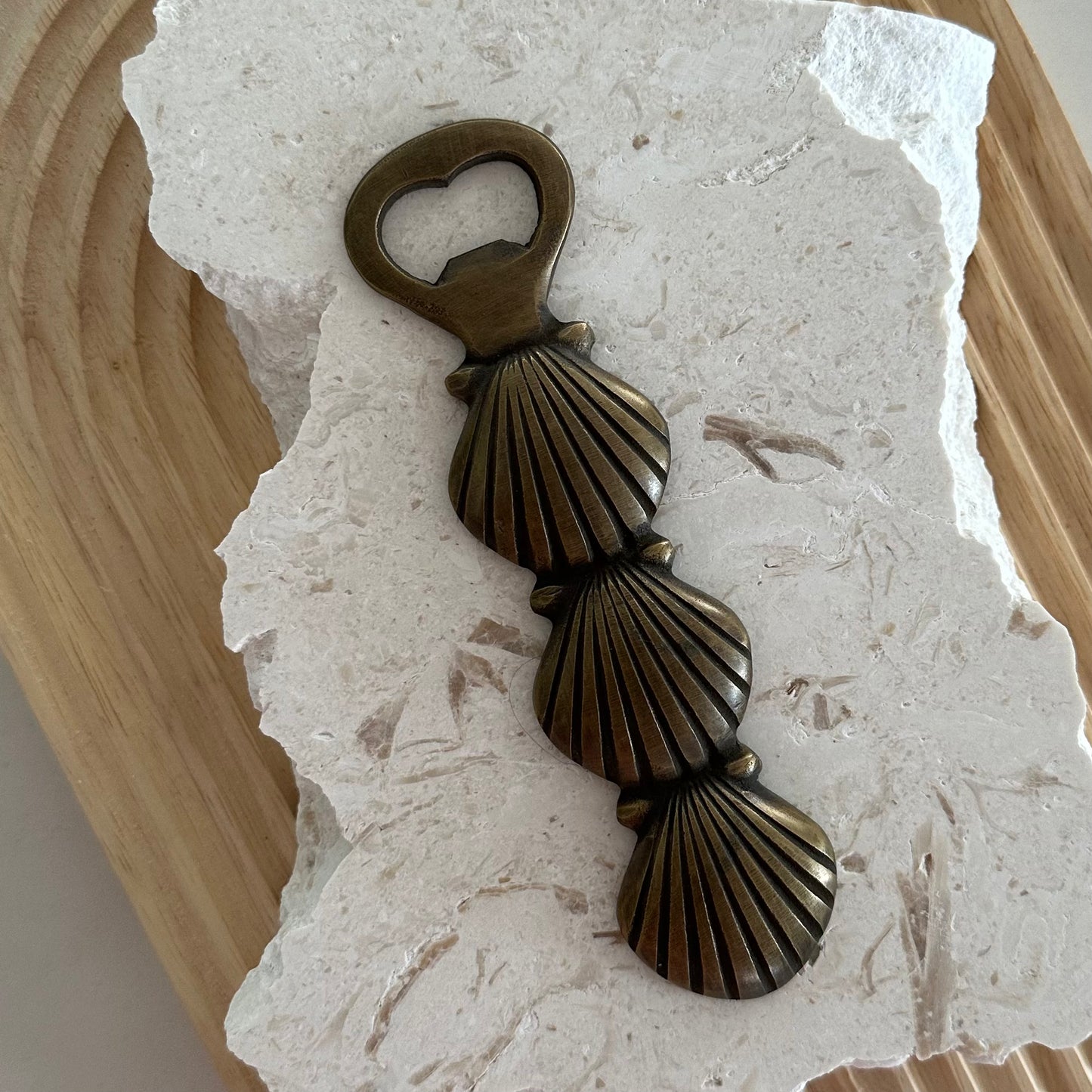 Brass Seashell Bottle Opener | Gold or Vintage