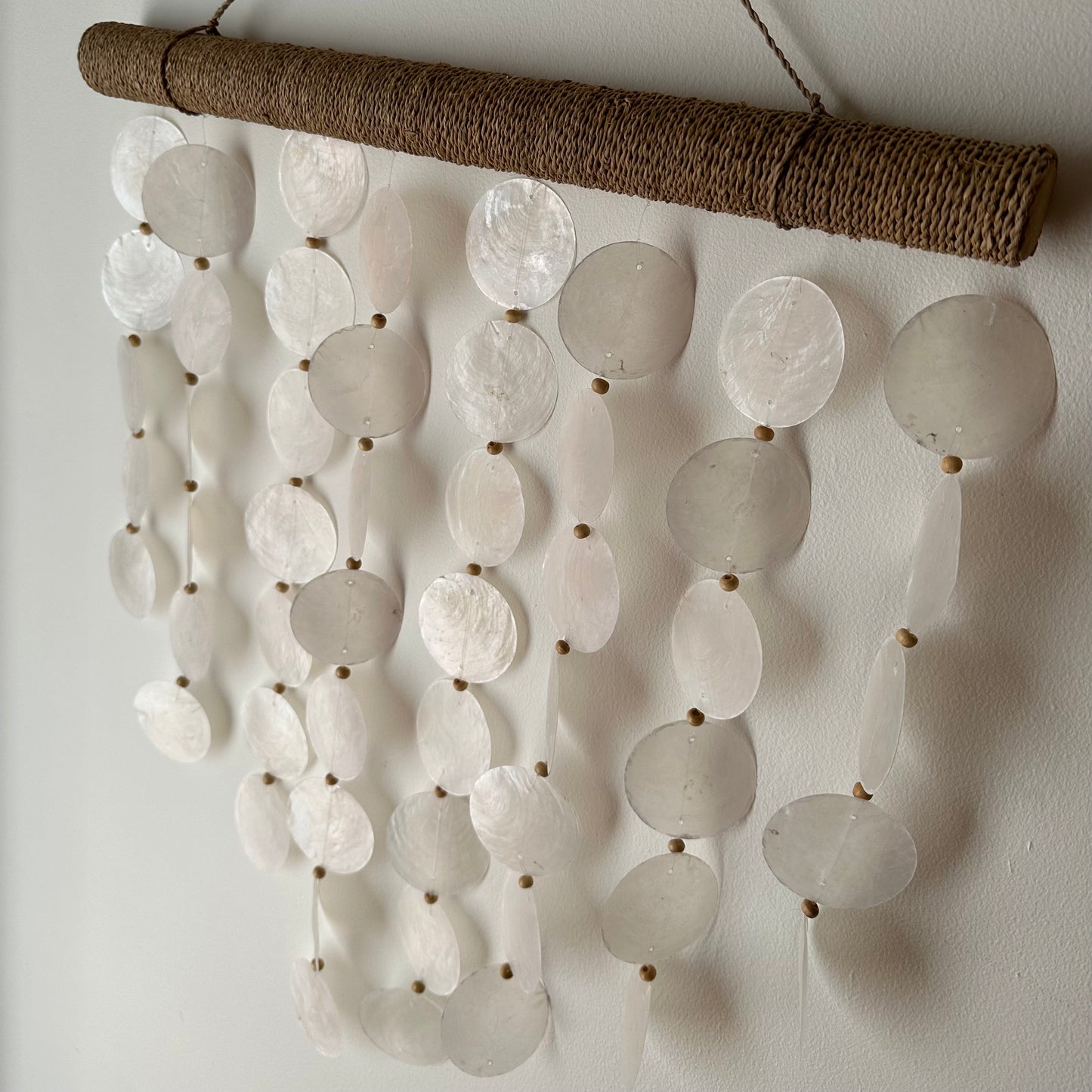 Coastal Shell and Beads Wind Chimes | Hanging | RE-STOCKED