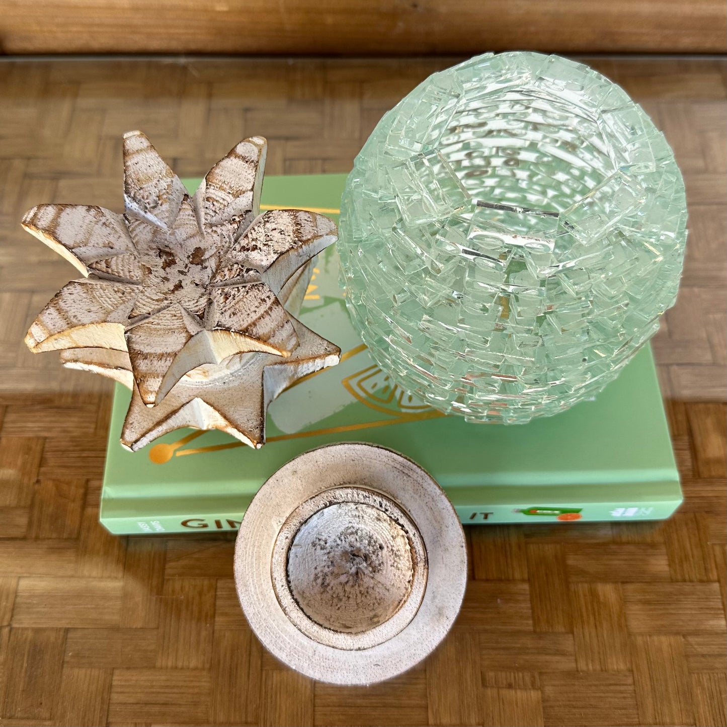 Maui Glass Pineapple | Decor | Tea Light Holder | 5 sizes