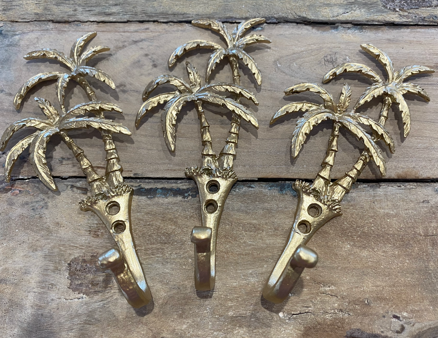 Maui Palms Wall Hook | Gold