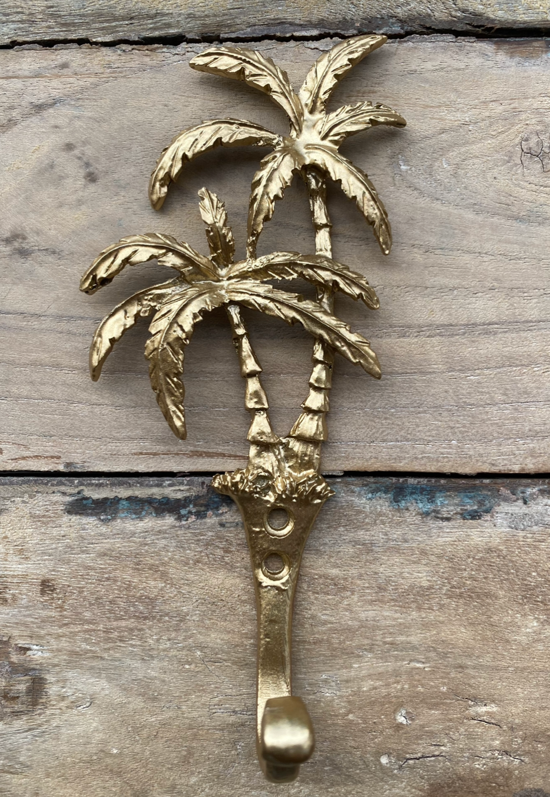 Maui Palms Wall Hook | Gold