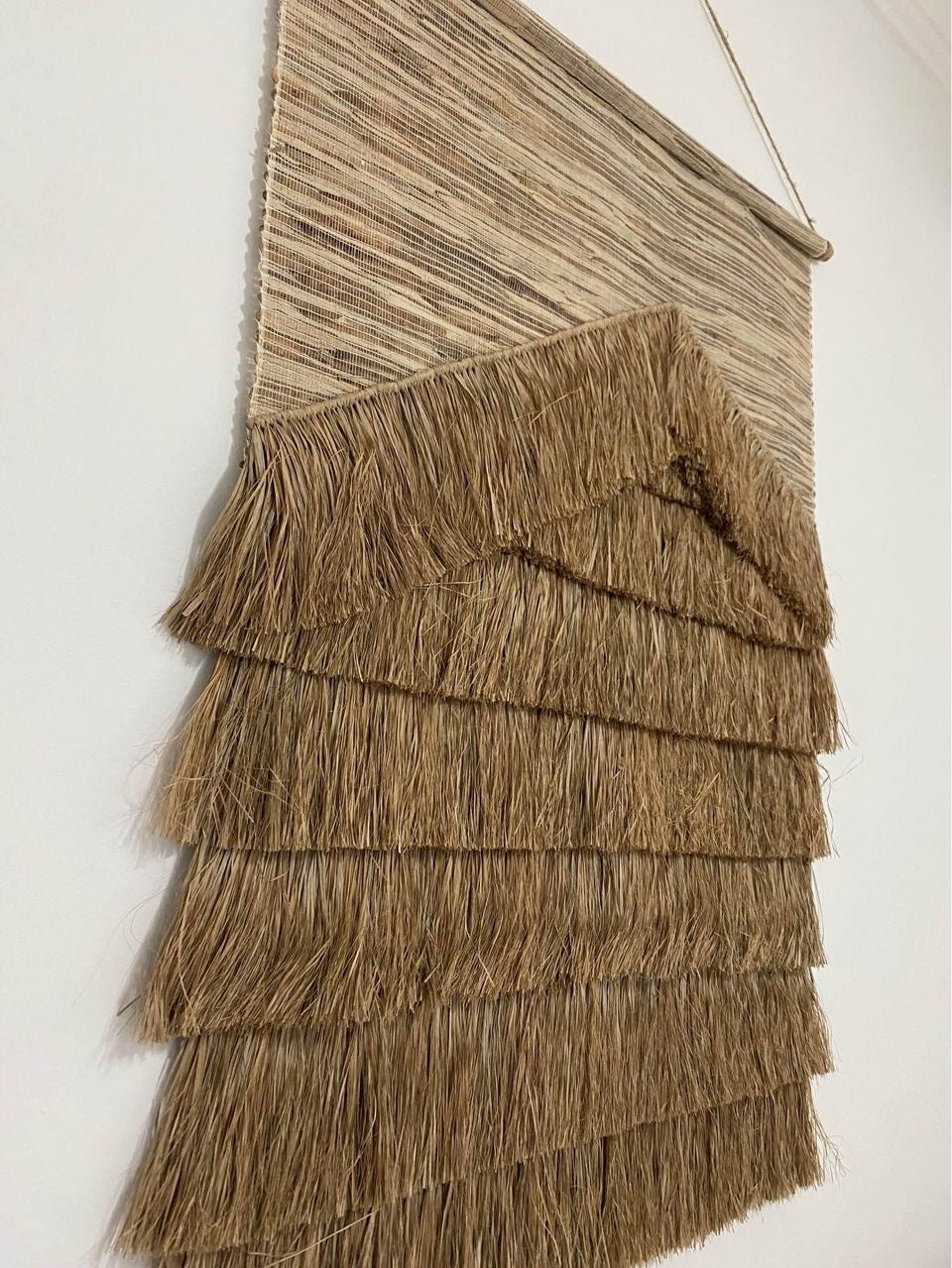 Tiara Natural Boho Wall Hanging | Fringe | LARGE | BEST SELLER